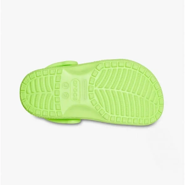 206991-3UH CLASSIC Kids Clogs Limeade