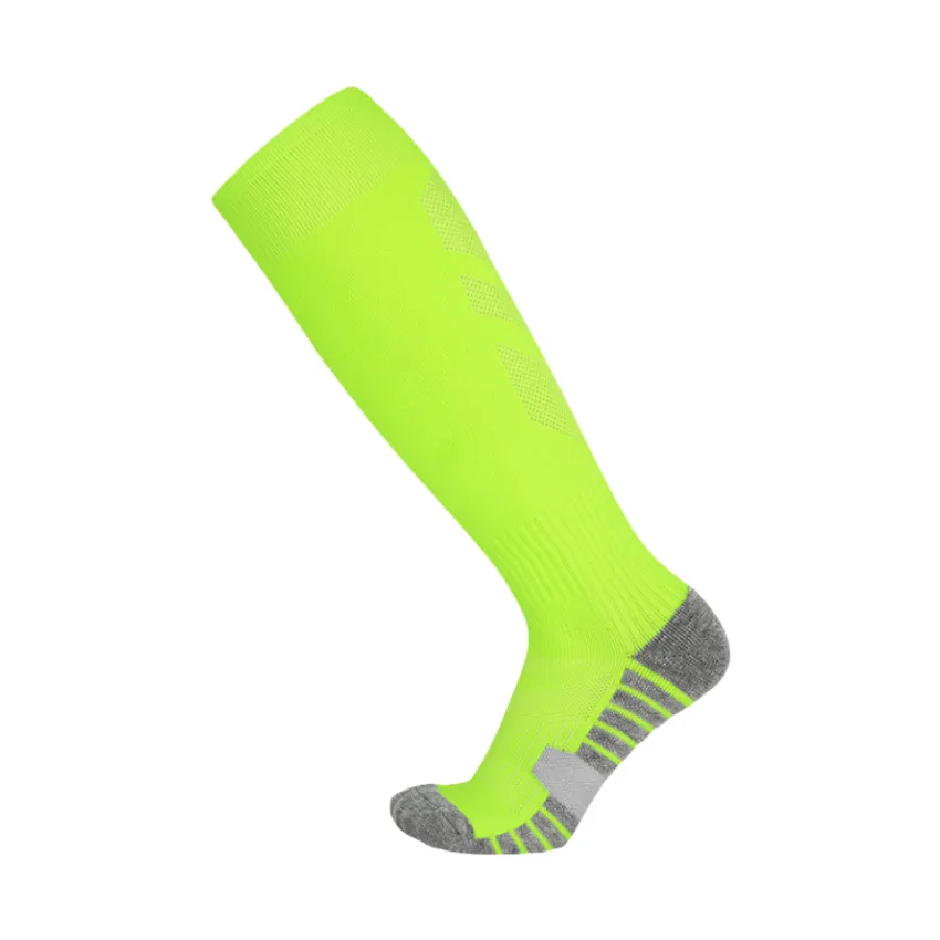 3 Pack Lime Green Football Socks for Men