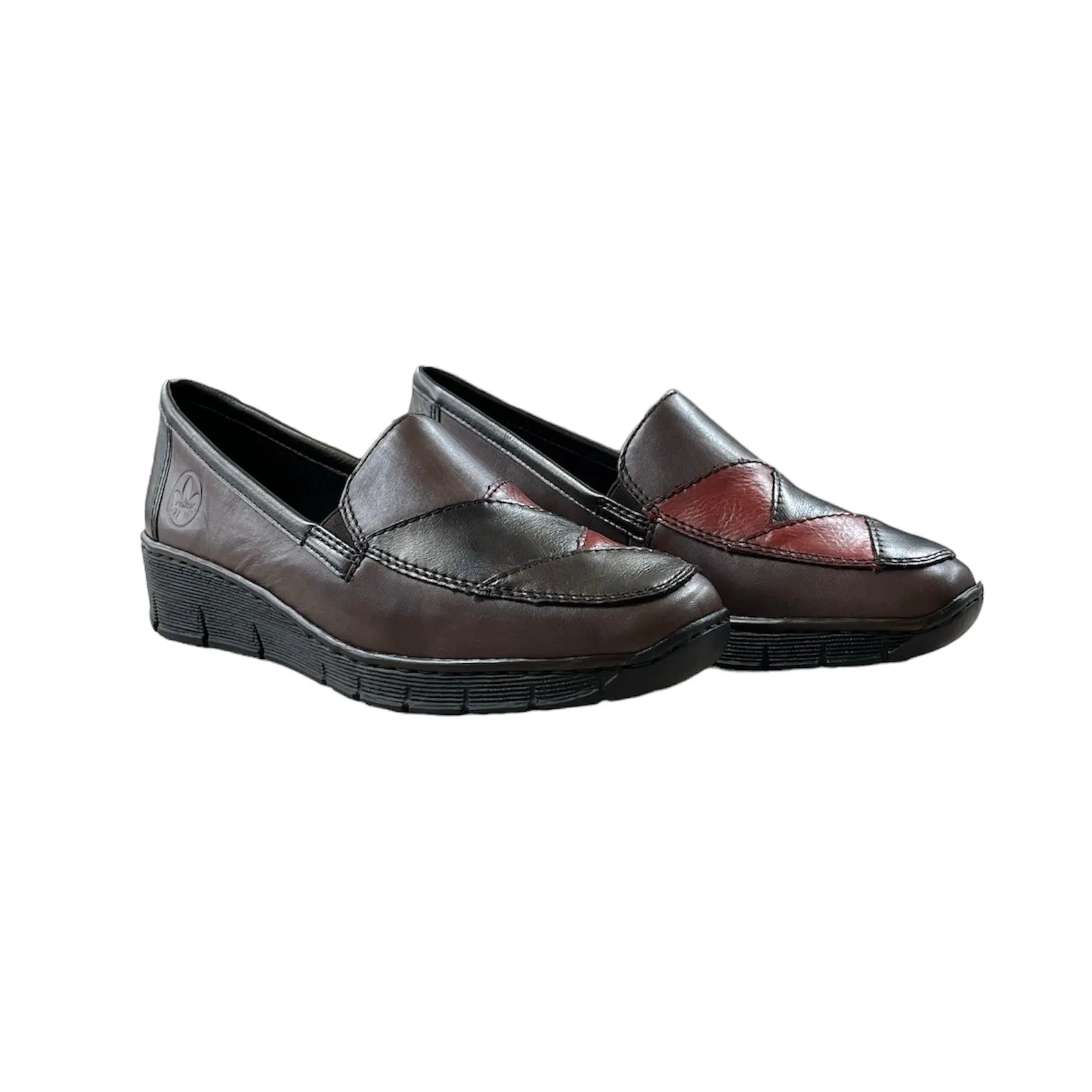 53785-25 Slip On Dark Brown Multi