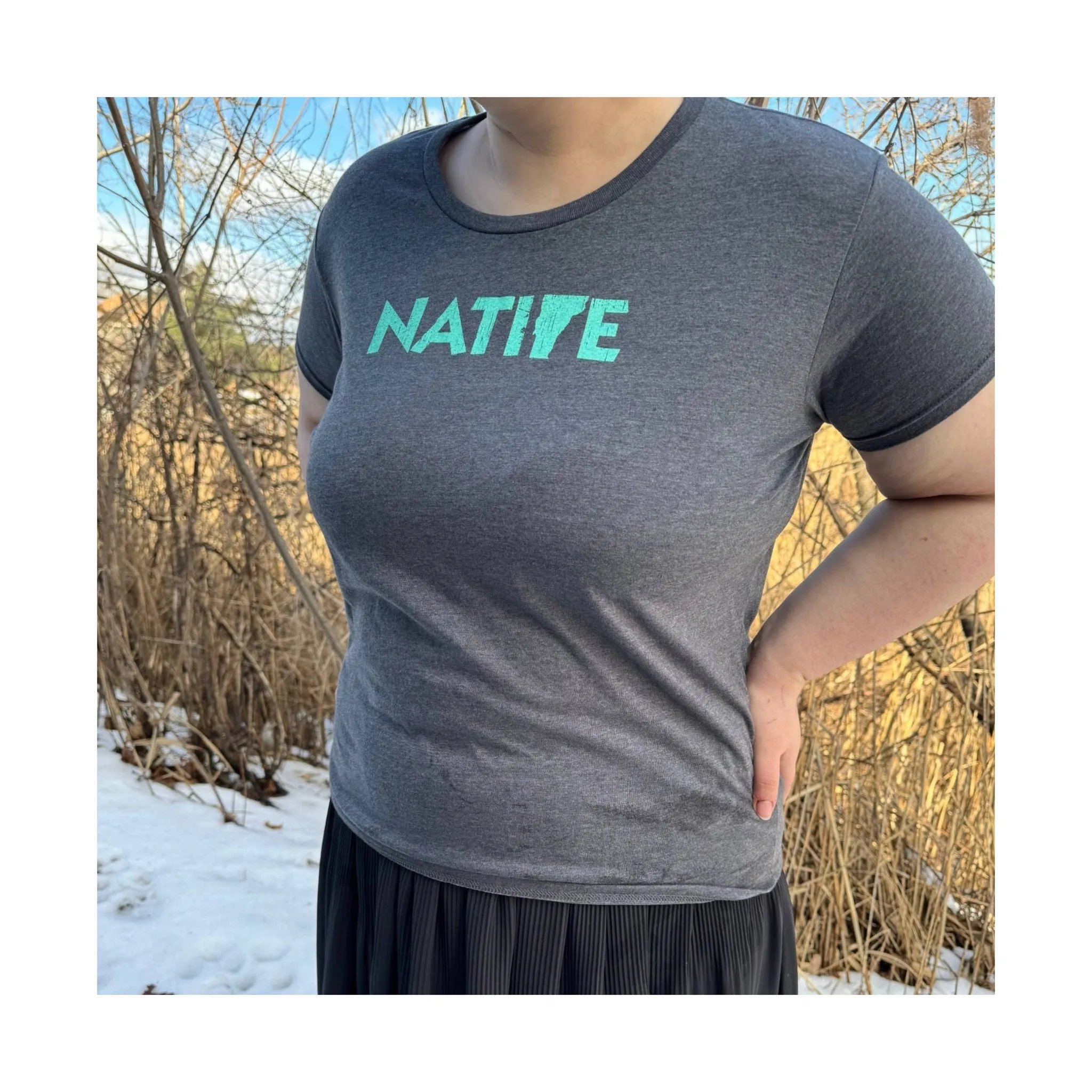 9th Generation Women's Native Tee - Teal