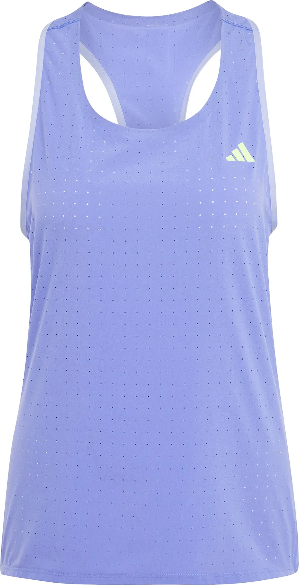 adidas Adizero Womens Running Vest Tank Top - Blue