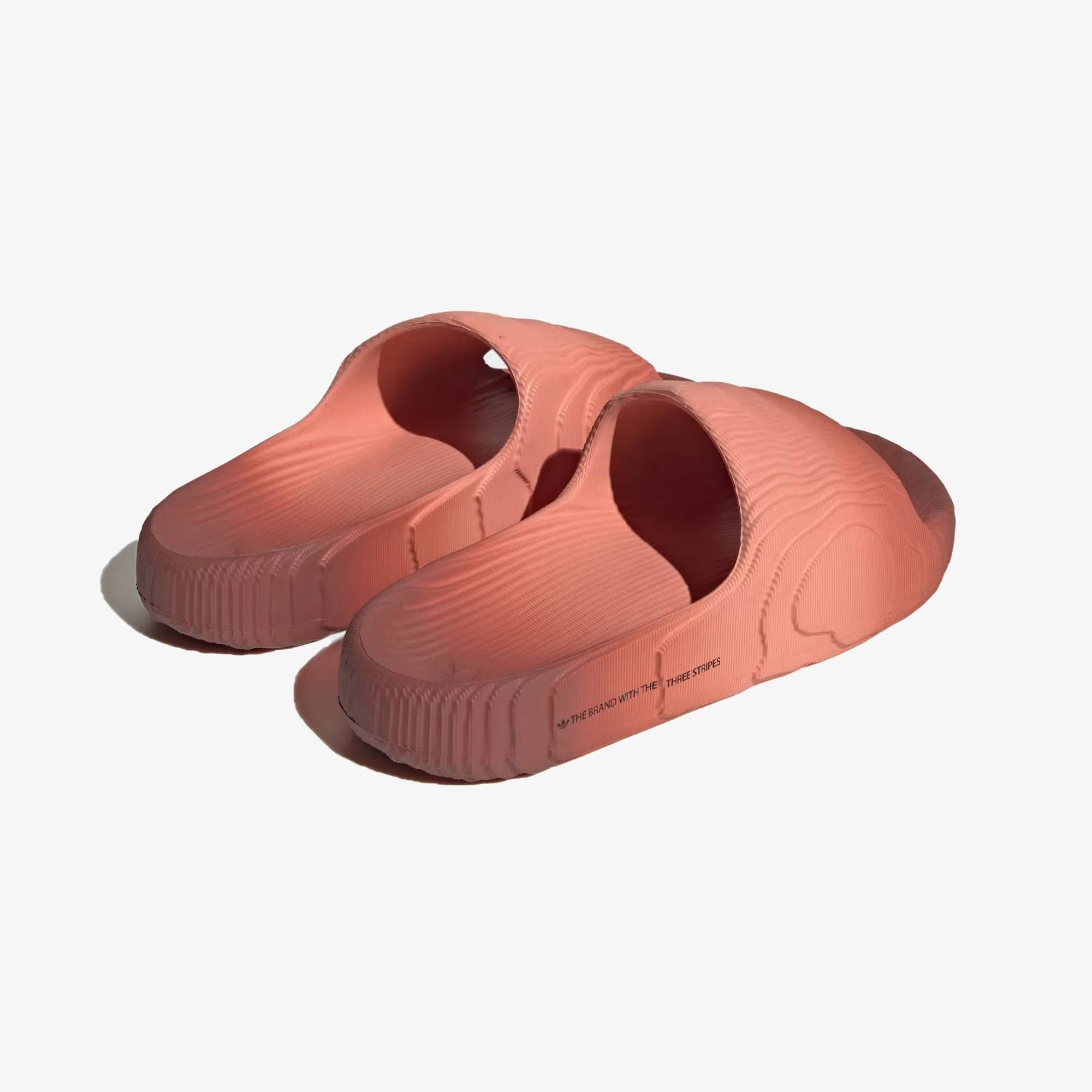 Adidas Originals | ADILETTE 22 SLIDES  { WONDER CLAY/WILD SEPIA/CORE BLACK