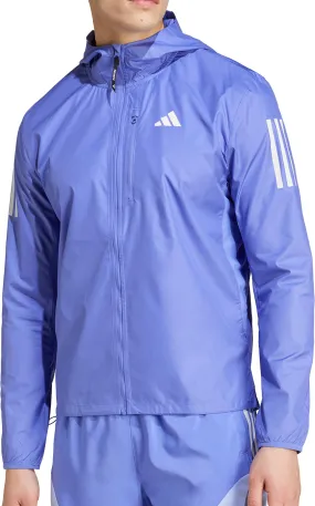 adidas Own The Run Mens Running Jacket - Blue