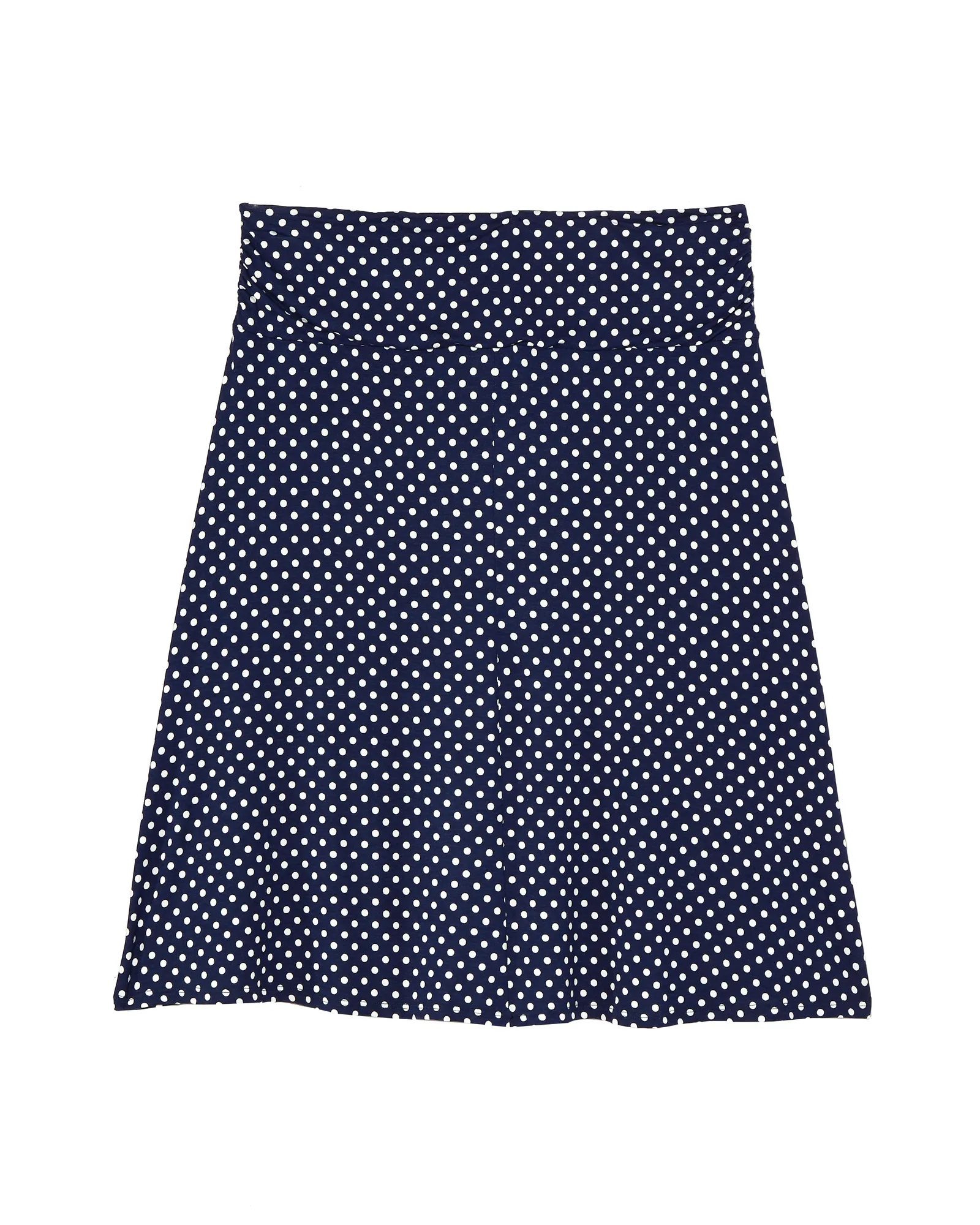 Adriatic Knee Length Skirt | Navy / White