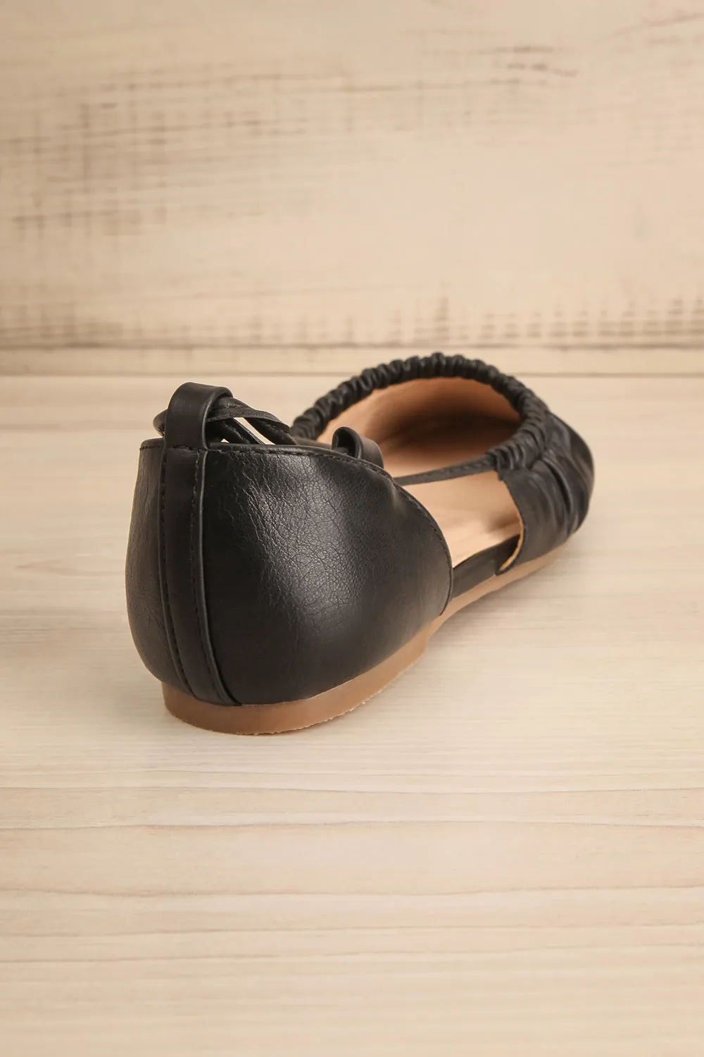 Alastor Black | Ballerina Flats w/ Ankle Tie