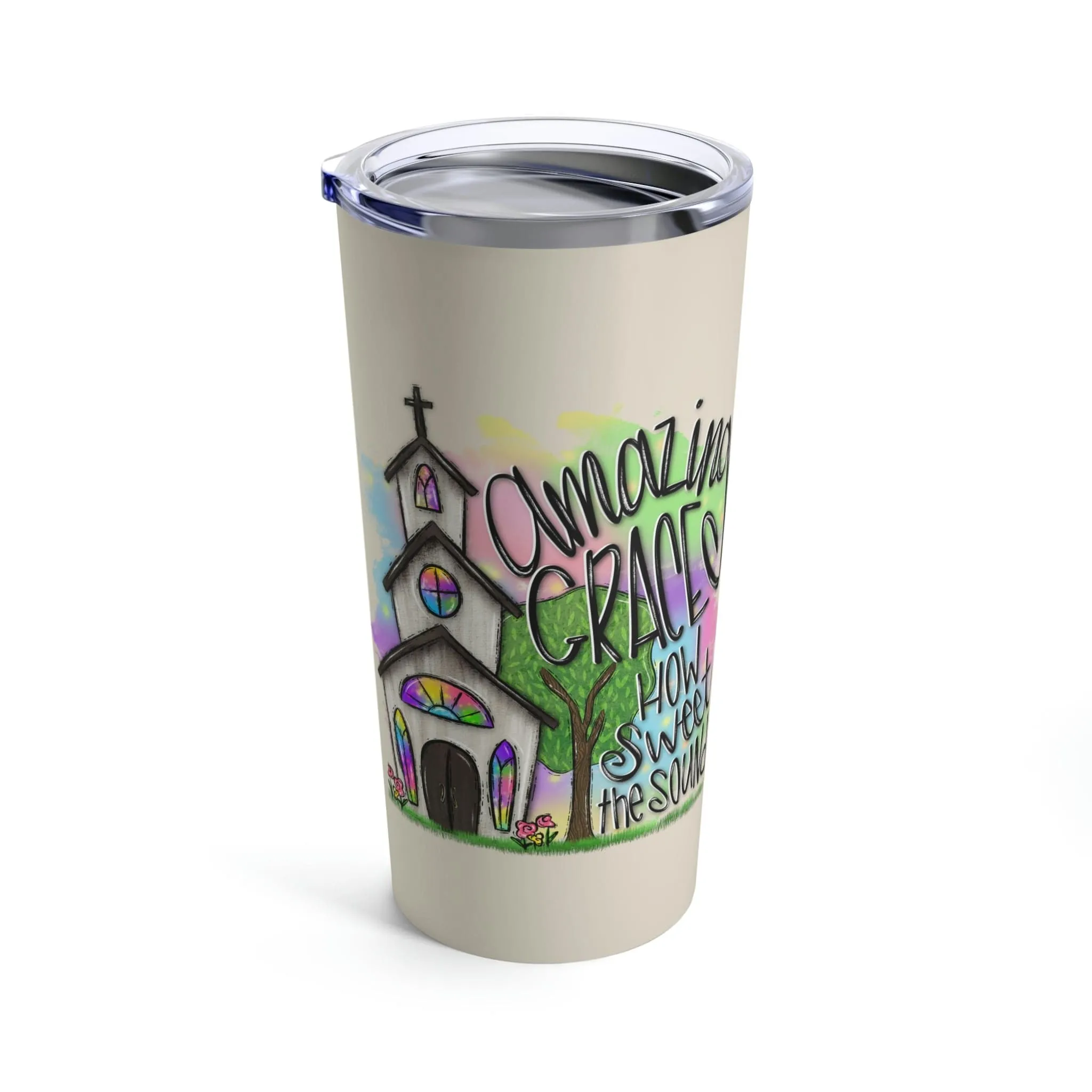 Amazing Grace Church Tumbler 20oz