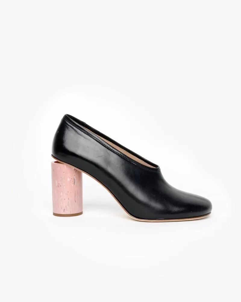 Amy Pumps in Black/Pink