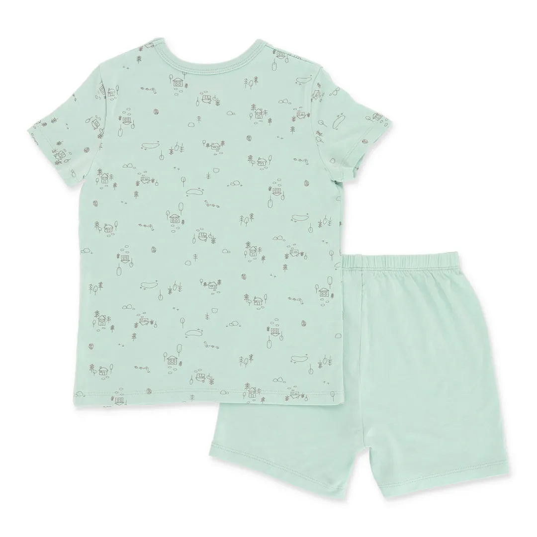 An Adventure Bamboo Toddler Tee Set (Green)