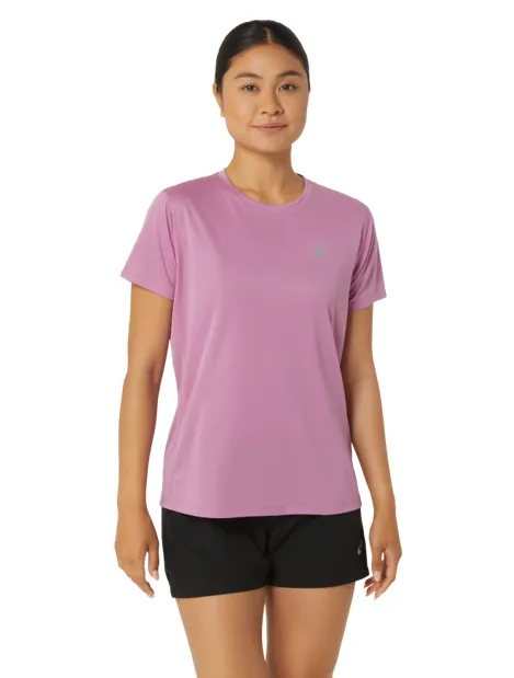 Asics Silver SS Top Womens Soft Berry