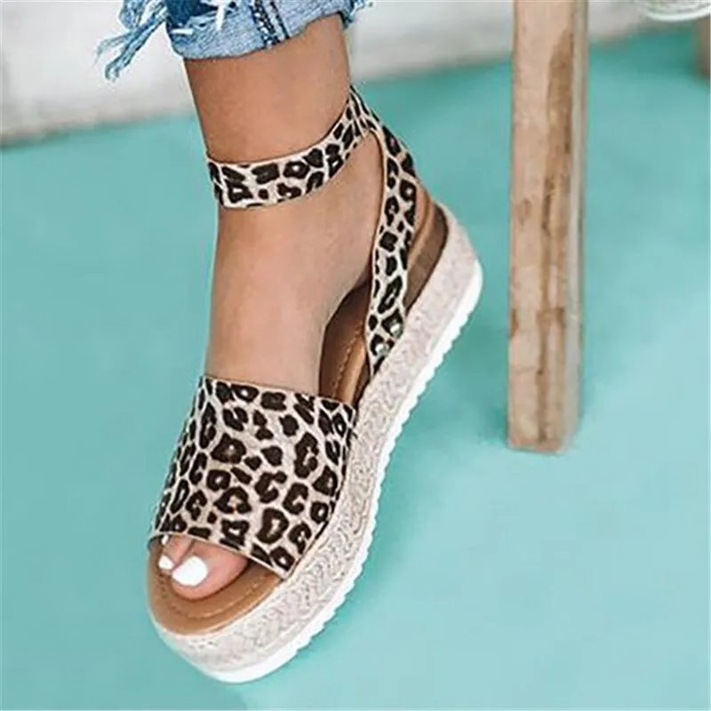 BerriesJam - 2024Plus Size Wedges High Heels Sandals