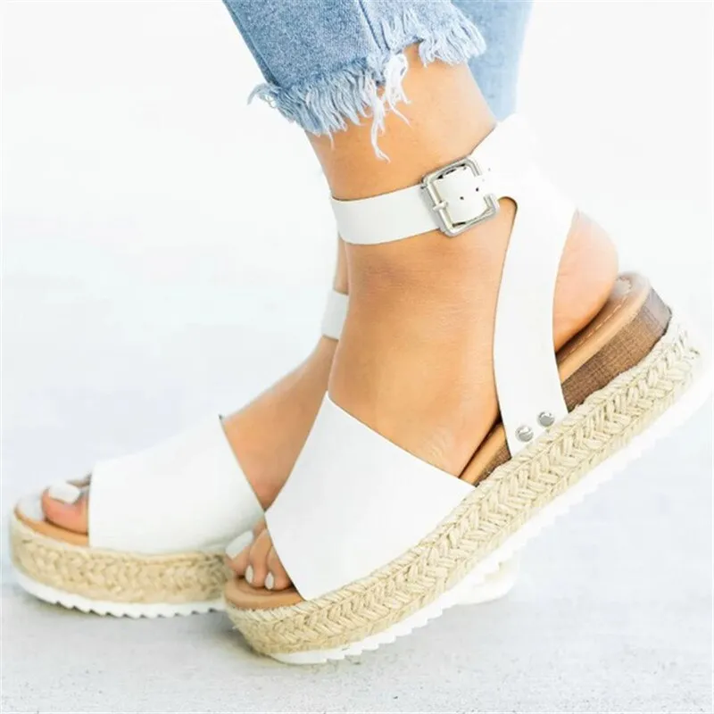 BerriesJam - 2024Plus Size Wedges High Heels Sandals