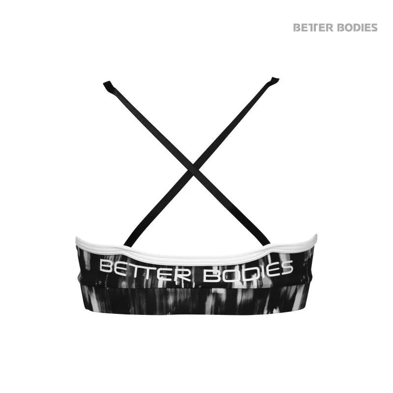 Better Bodies Manhattan Short Top - Black-White