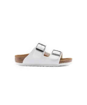 Birkenstock Kids Arizona Birko-Flor White Sandals