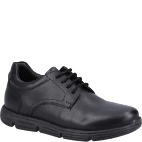 Black Adrian Senior School Shoes