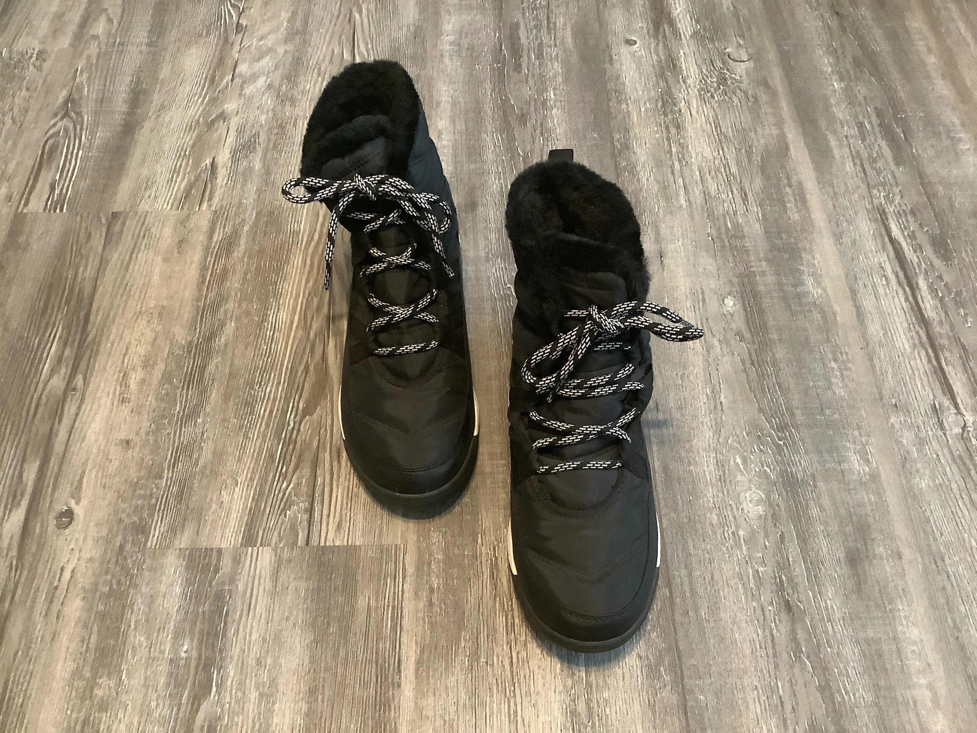 Black Boots Rain Sorel, Size 9