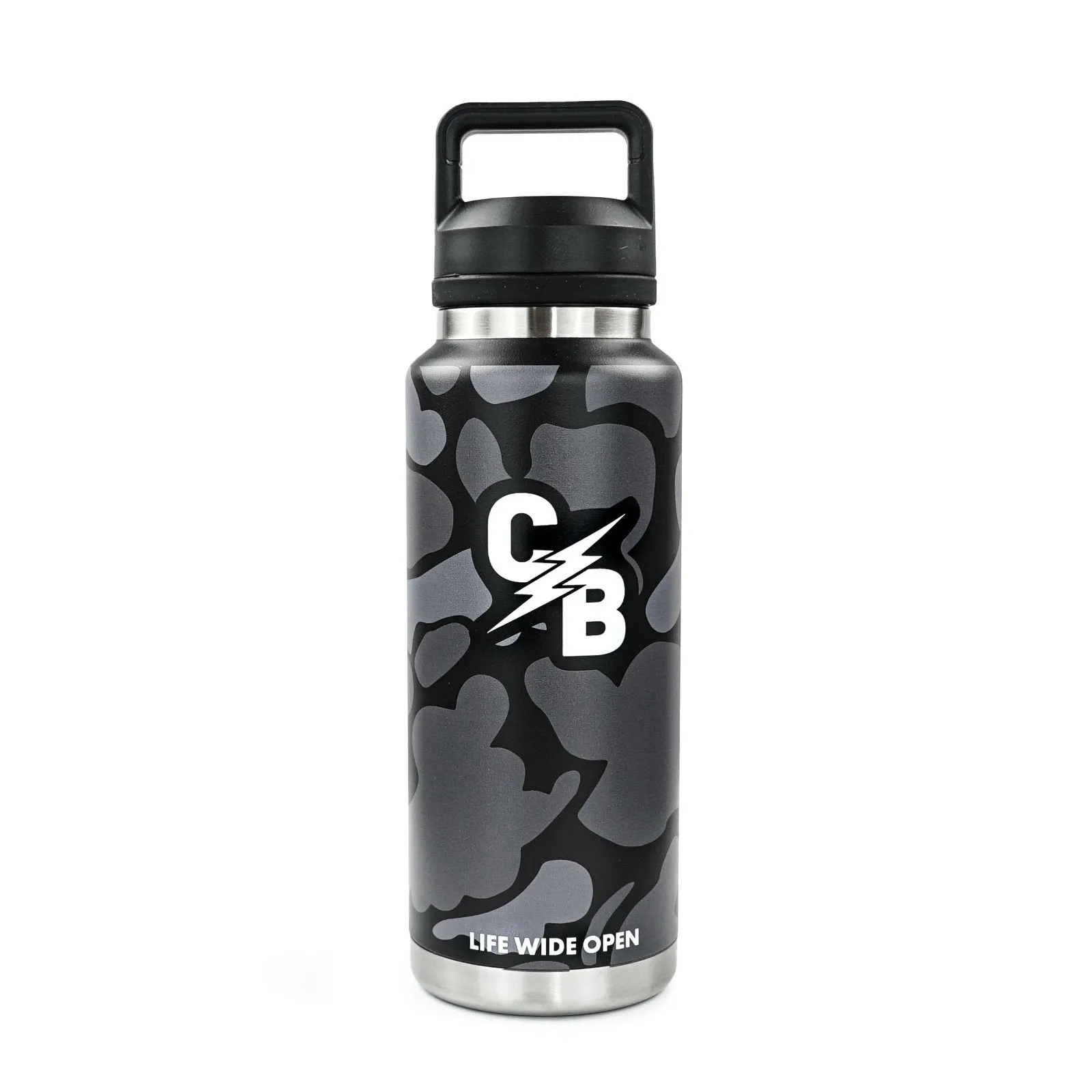 Black Camo 36oz Insulated Bottle