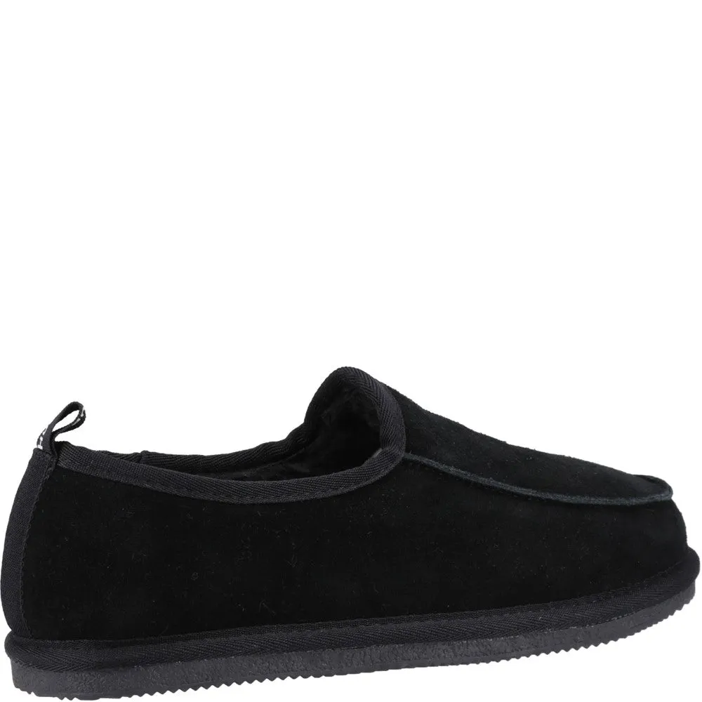 Black Charles Slippers