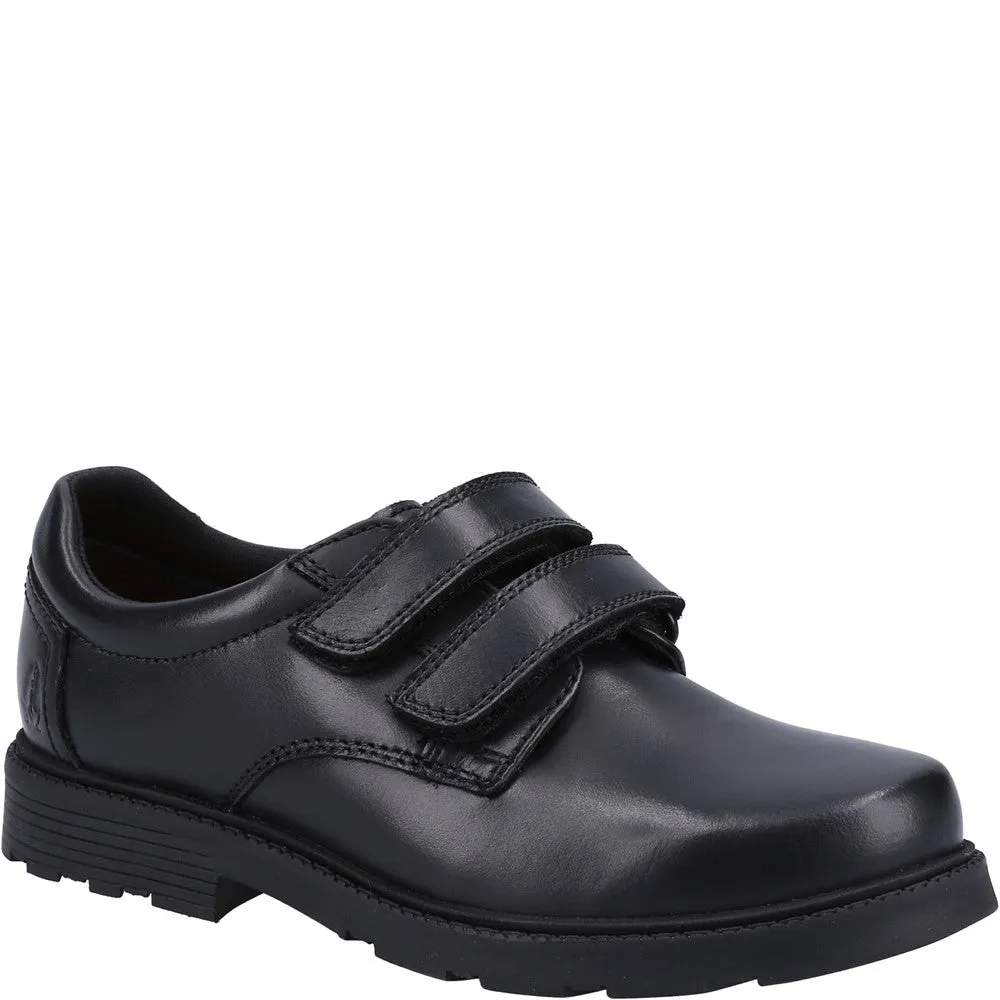 Black Logan Senior School Shoes