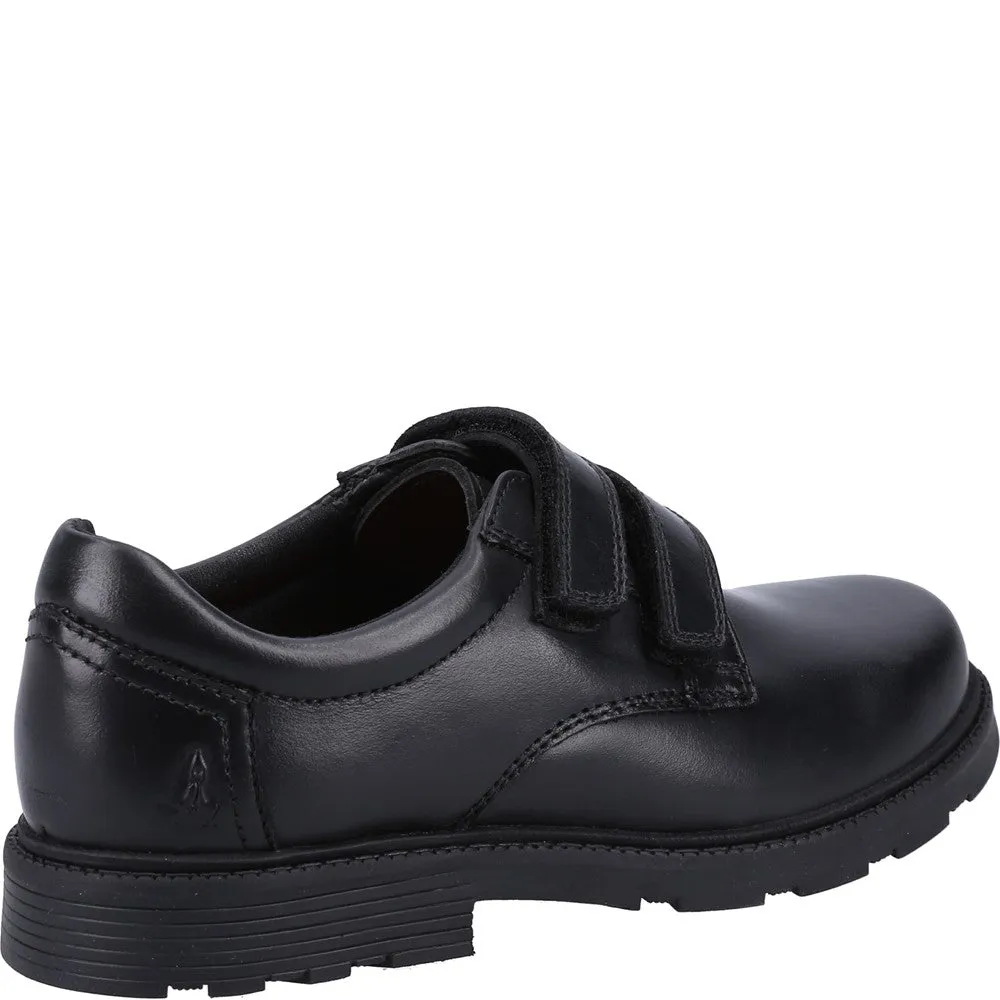 Black Logan Senior School Shoes