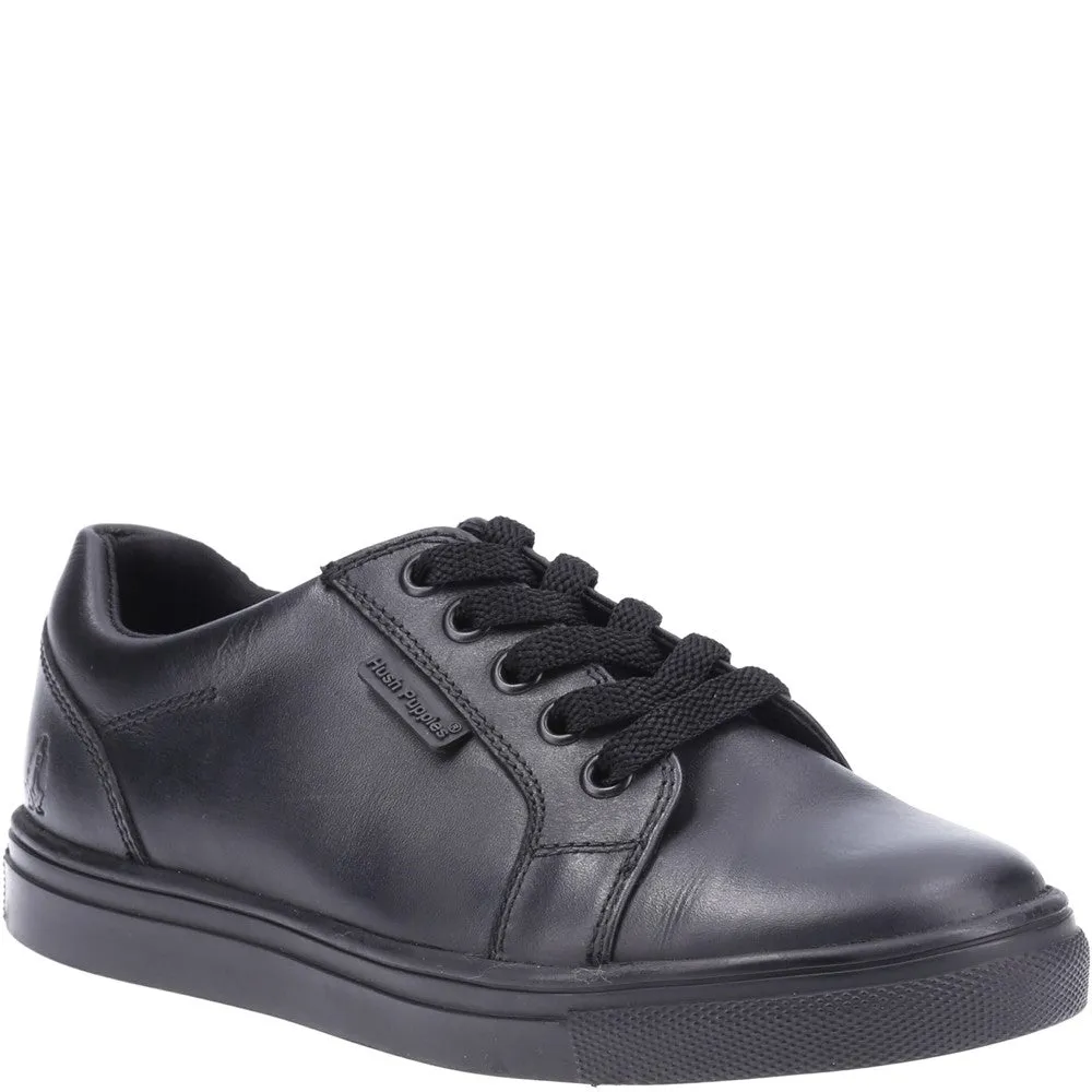 Black Sam Junior School Shoes