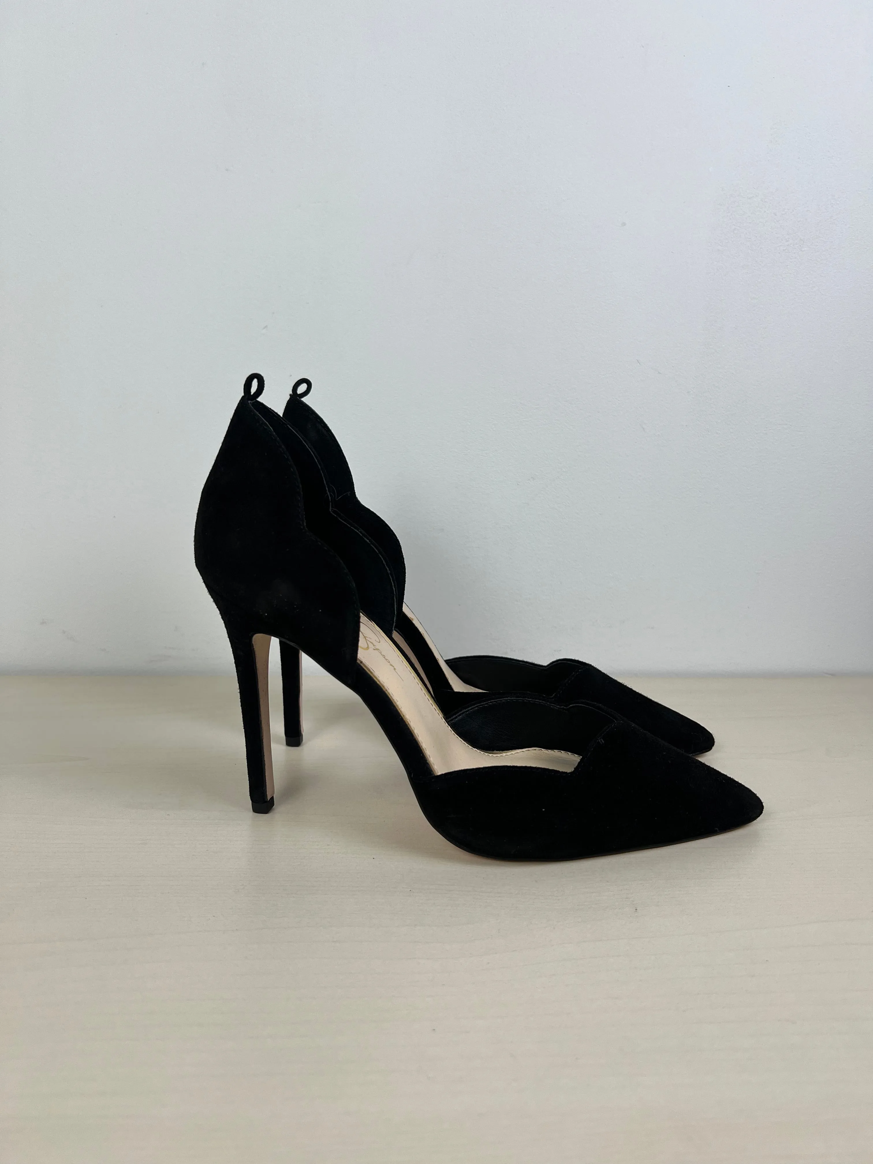 Black Shoes Heels Stiletto Jessica Simpson, Size 8.5