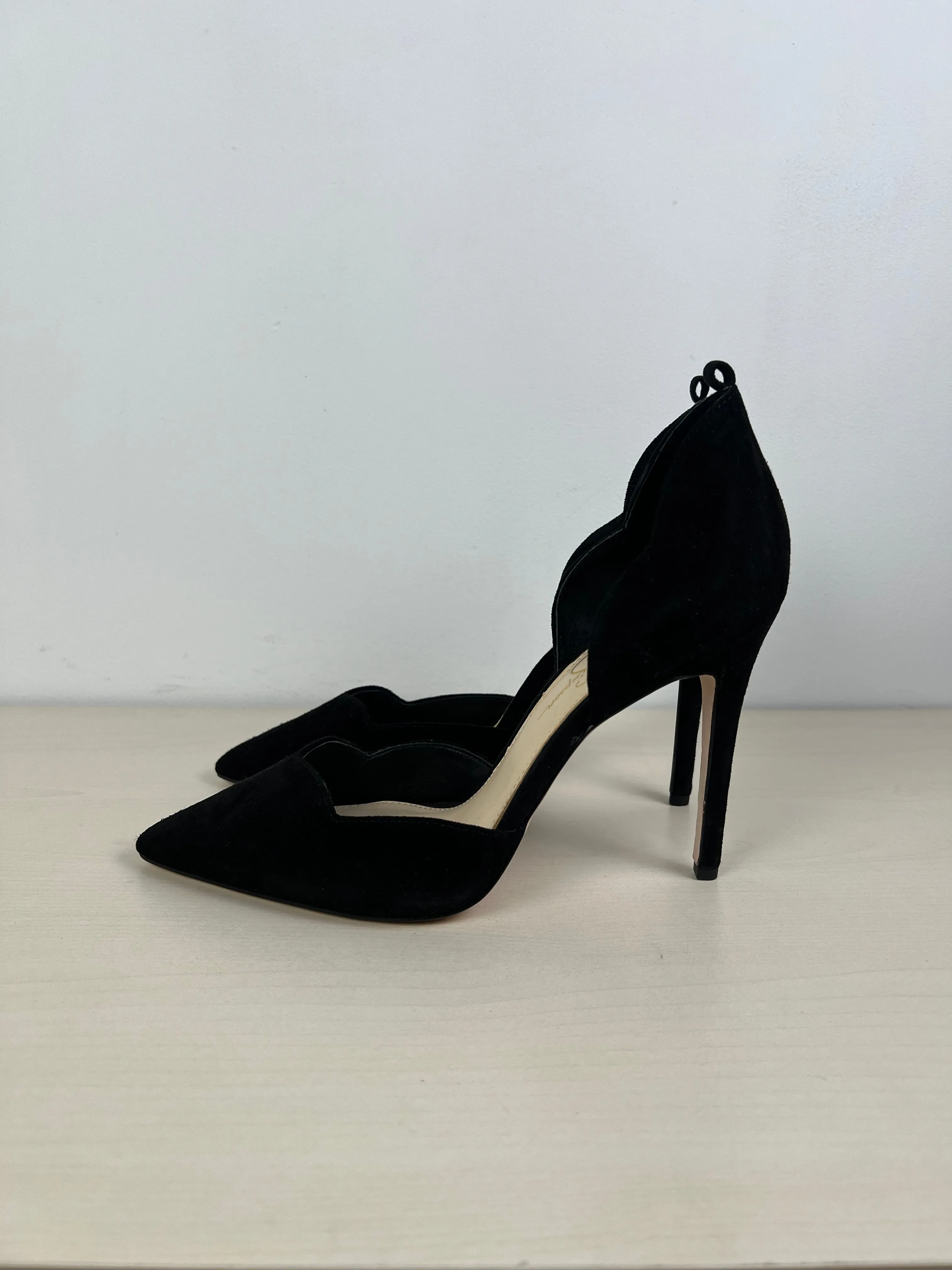 Black Shoes Heels Stiletto Jessica Simpson, Size 8.5