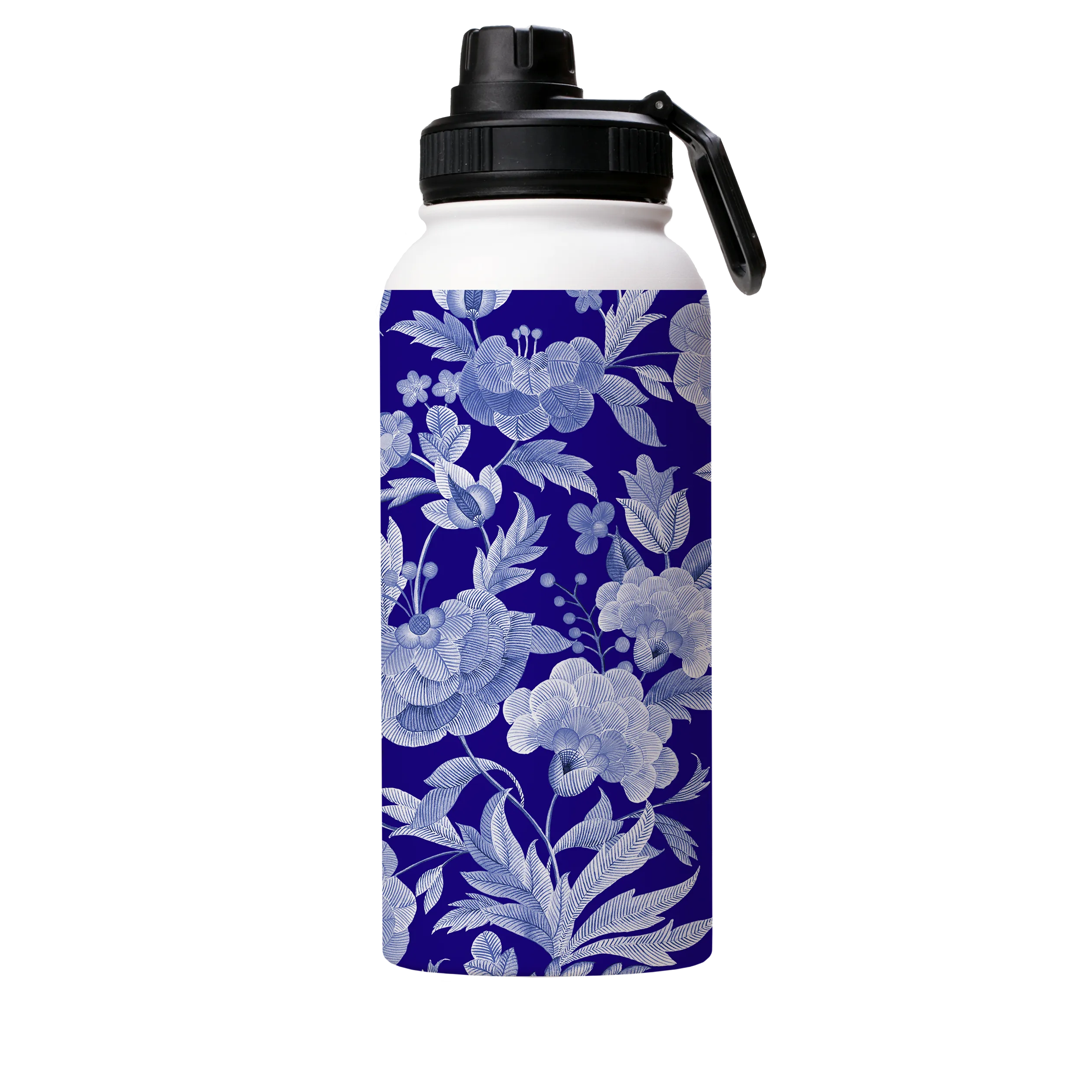 Blue Tapestry Blue Insulated Stainless Steel Water Bottle