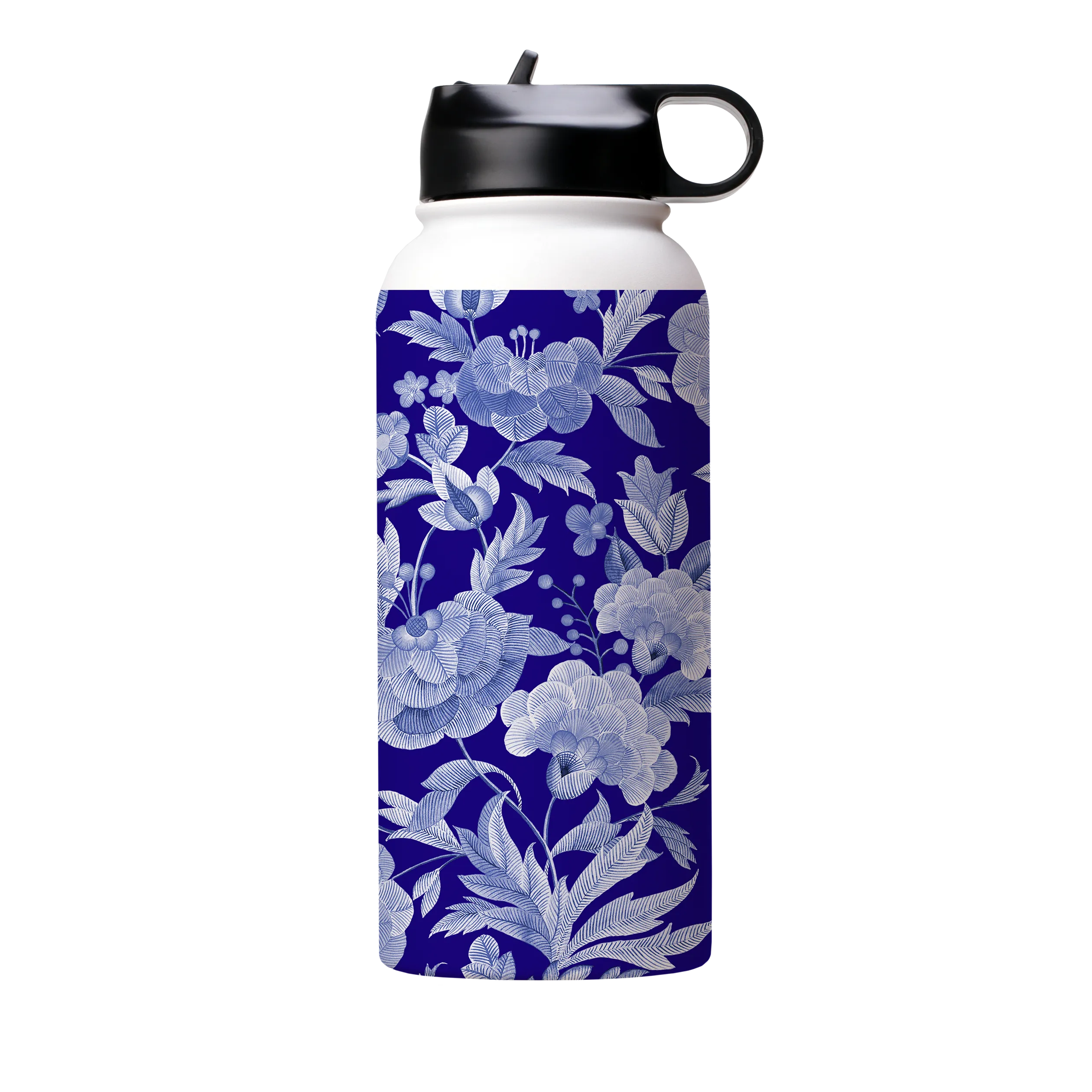 Blue Tapestry Blue Insulated Stainless Steel Water Bottle