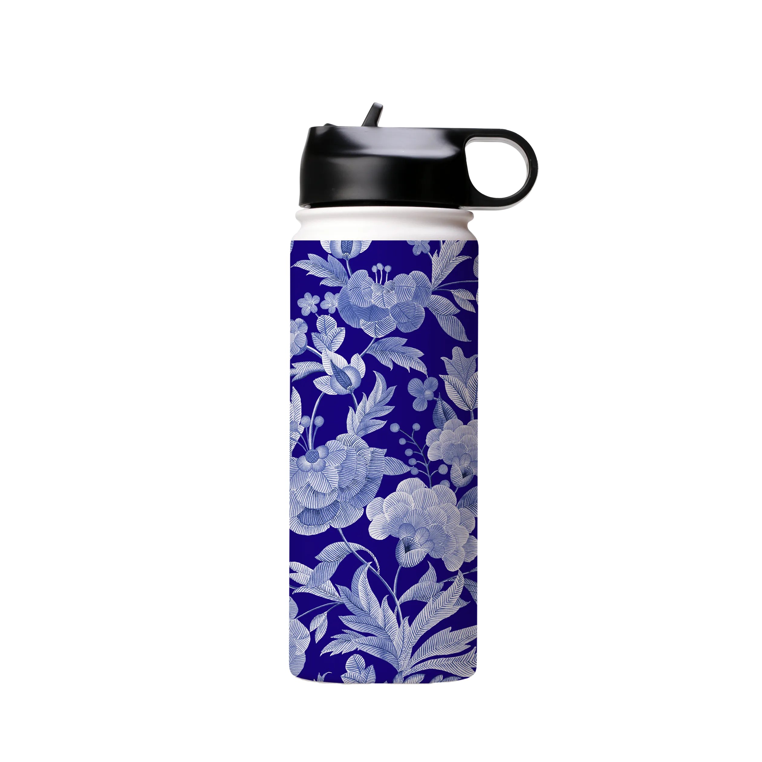 Blue Tapestry Blue Insulated Stainless Steel Water Bottle