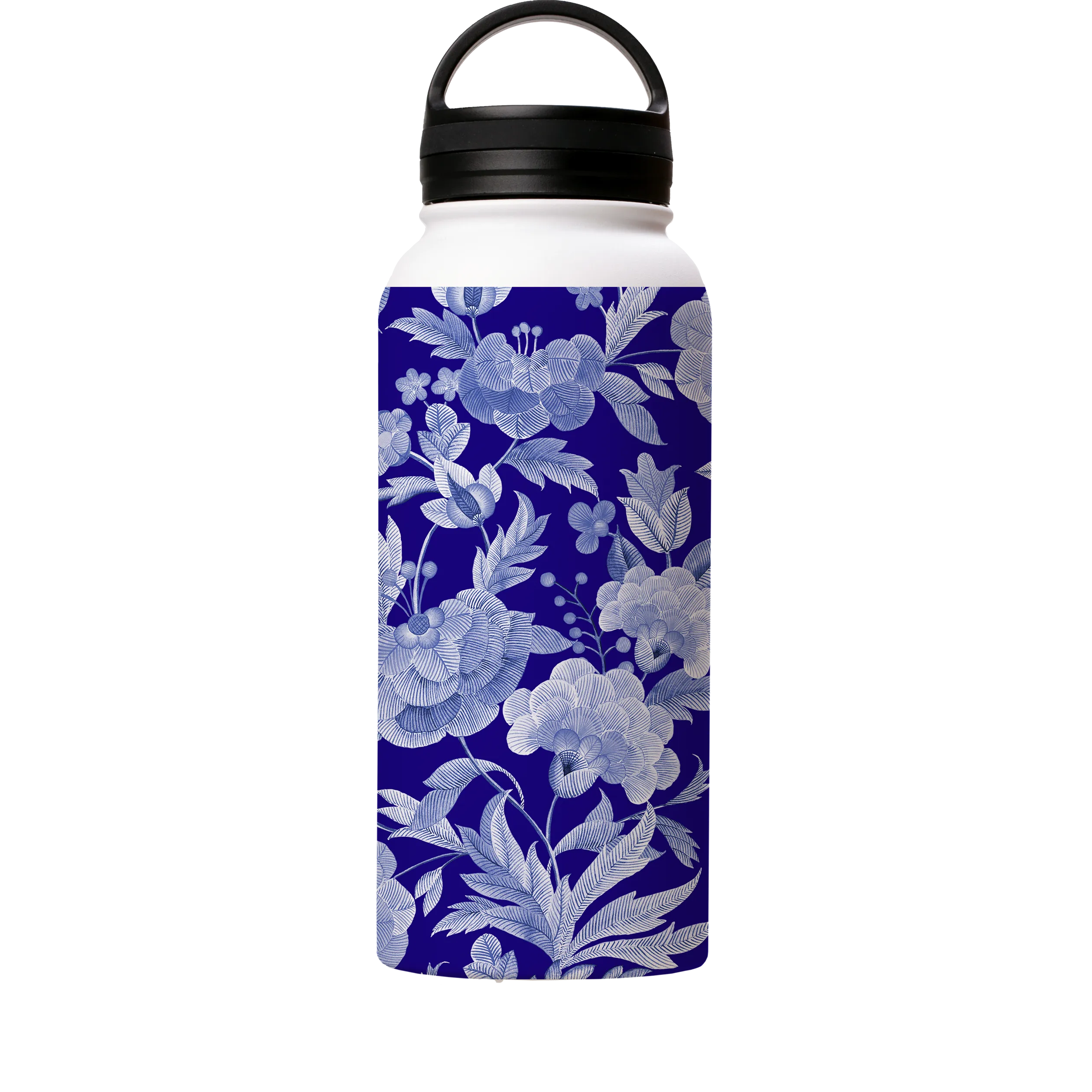 Blue Tapestry Blue Insulated Stainless Steel Water Bottle