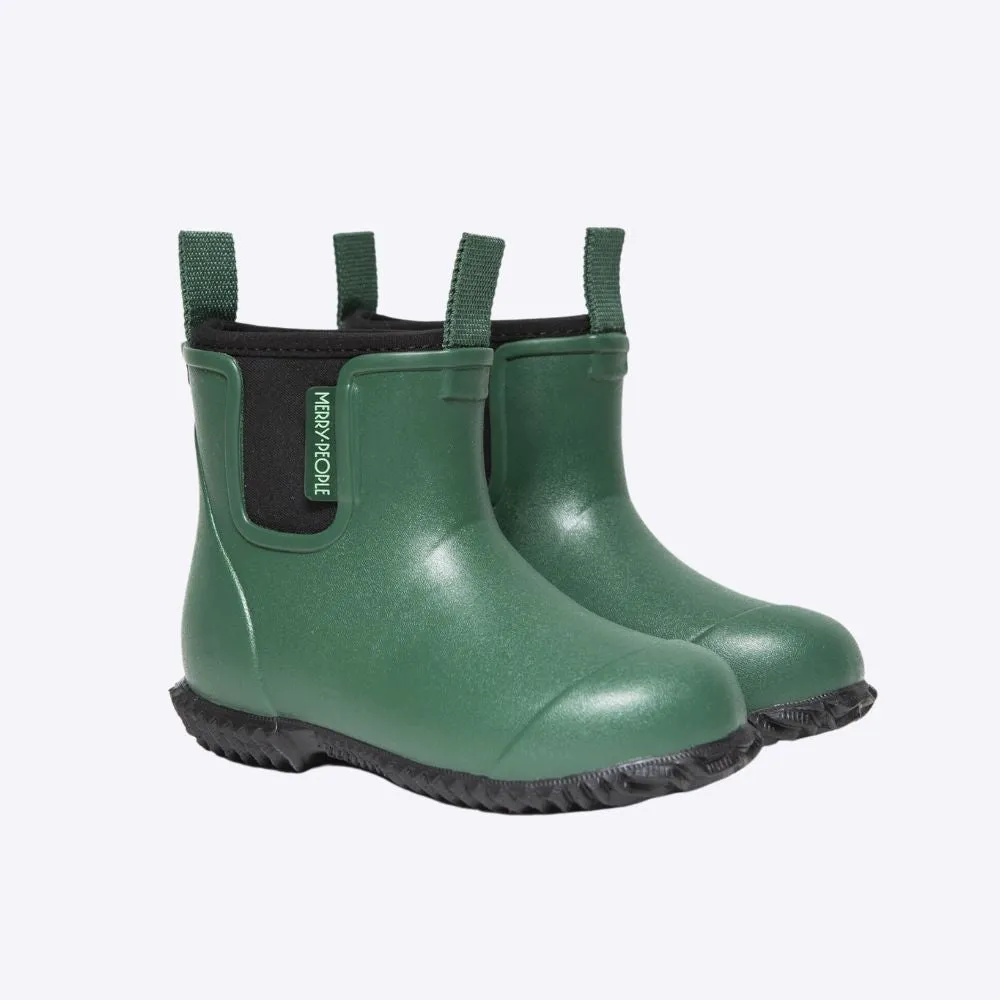 Bobbi Kids Wellington Boot // Alpine Green