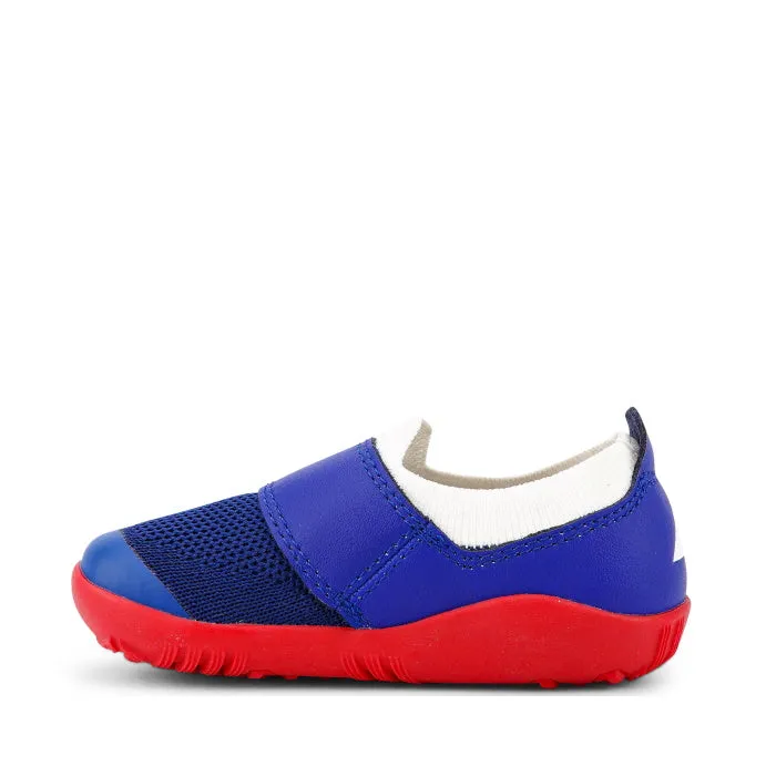 Bobux Iwalk IW Dimension III Blueberry Red Trainer 638505