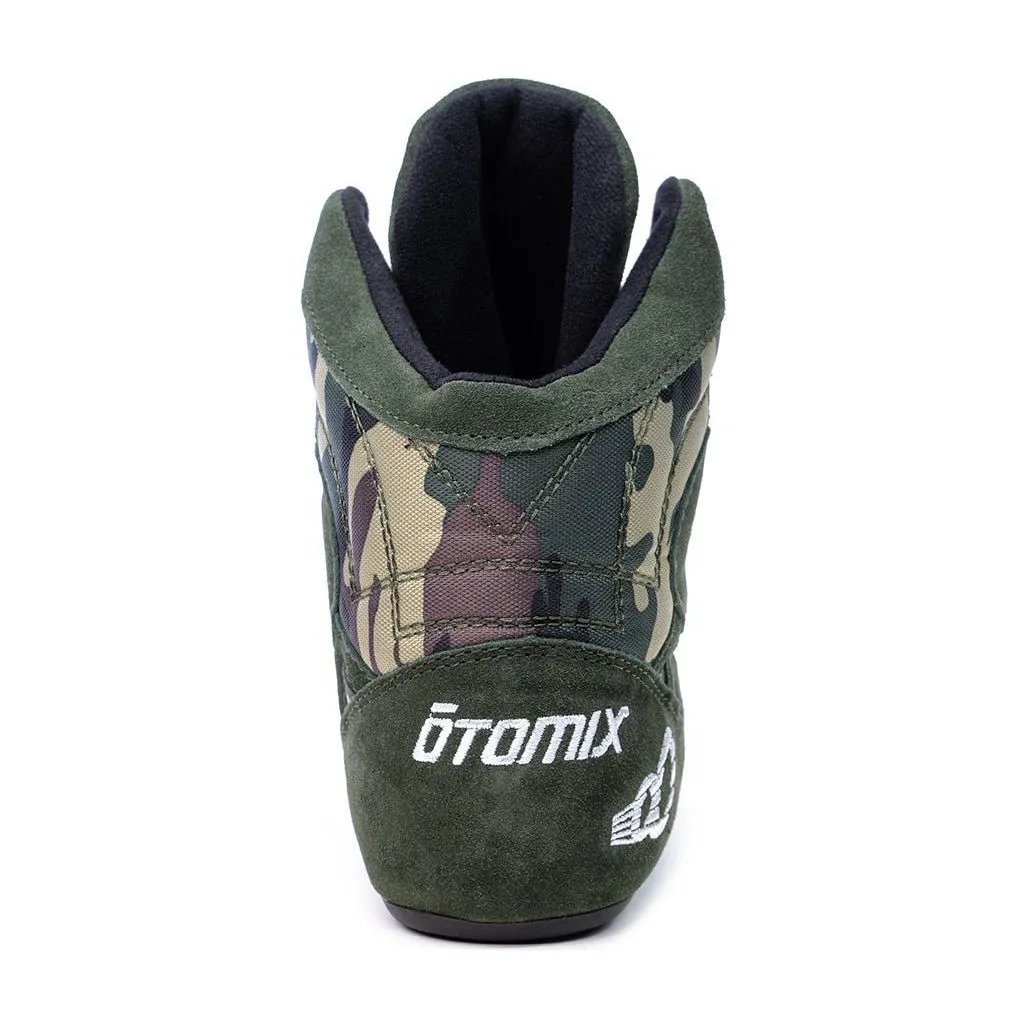 Bodybuilding Weightlifting Shoe Green Camo Stingray