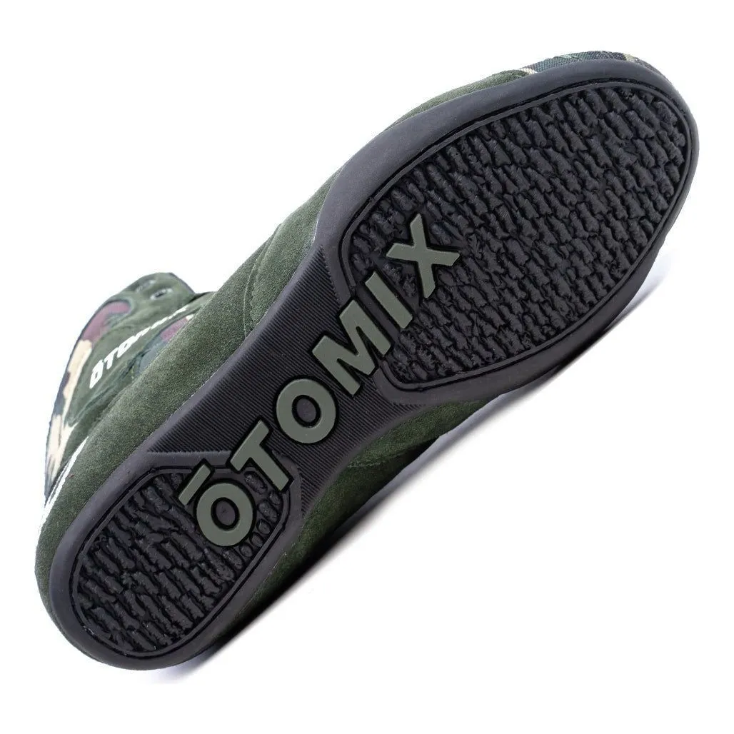 Bodybuilding Weightlifting Shoe Green Camo Stingray