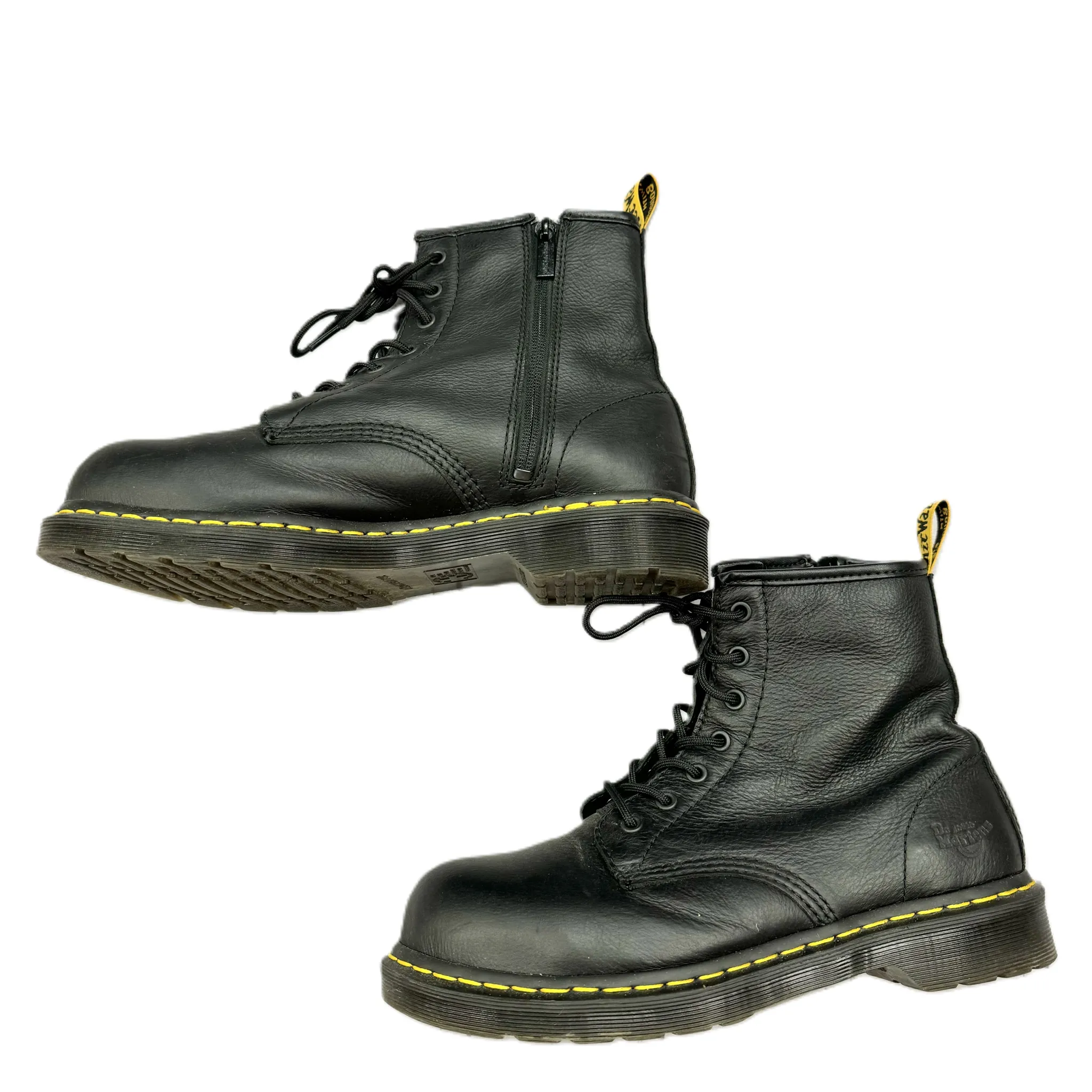 Boots Ankle Flats By Dr Martens In Black, Size: 10