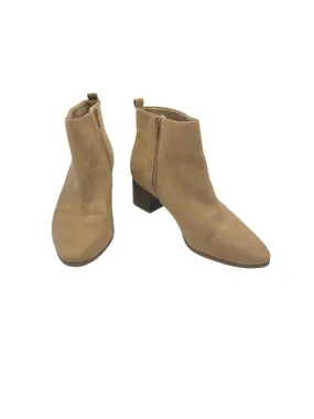 Boots Ankle Heels By Old Navy In Tan, Size: 8