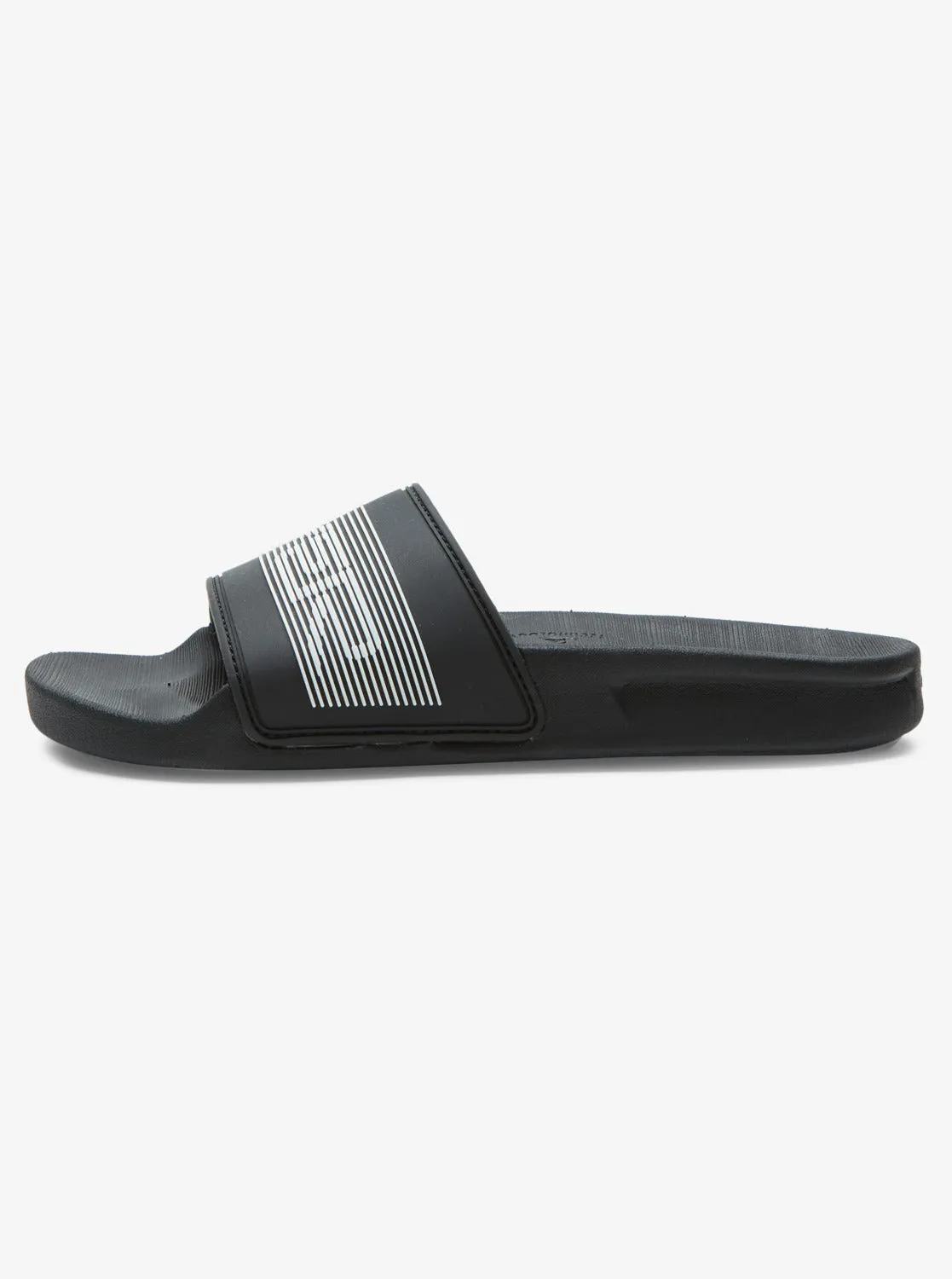 Boys 8-16 Rivi Wordmark Slide Sandals - Black 2