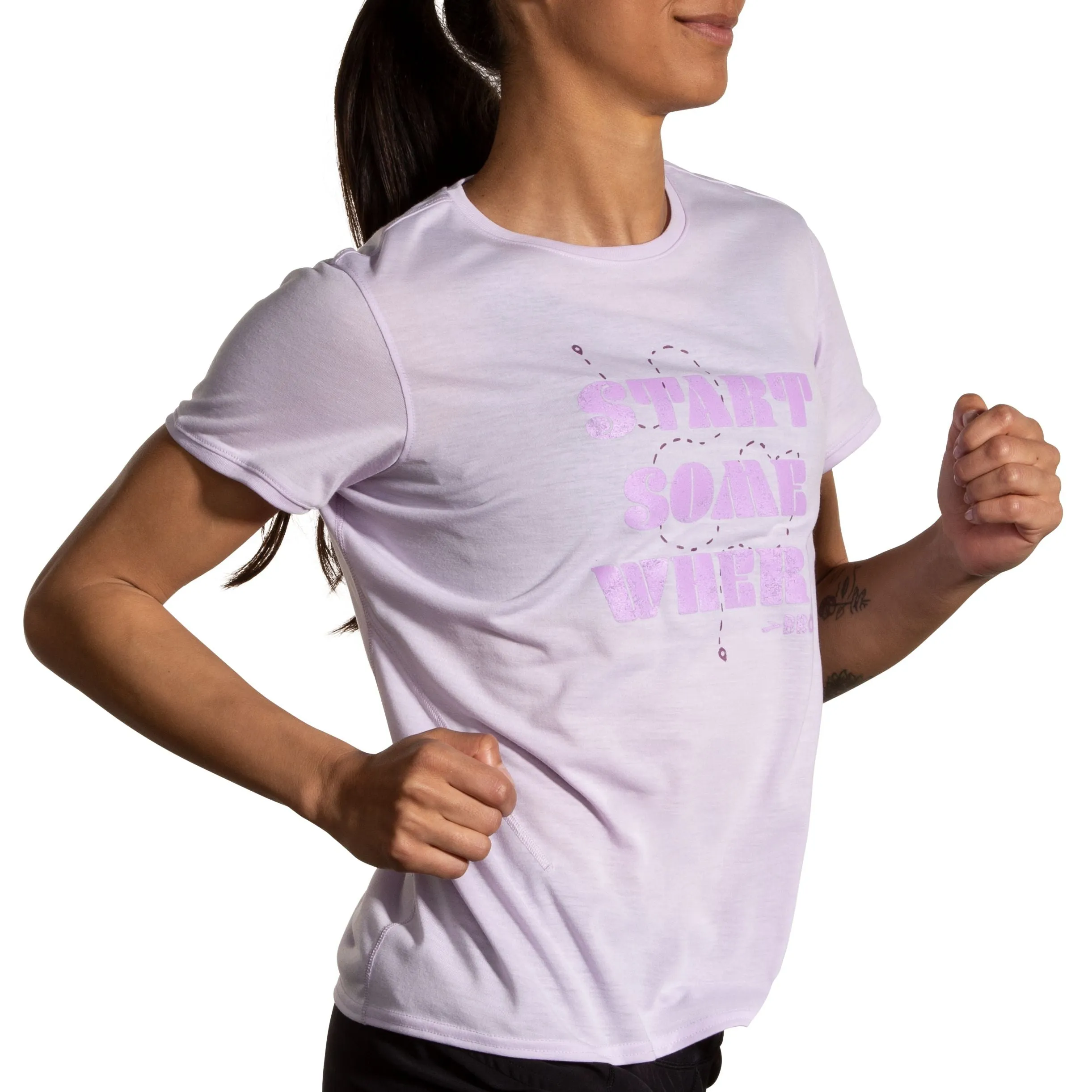 Brooks Women's Distance Short Sleeve 3.0