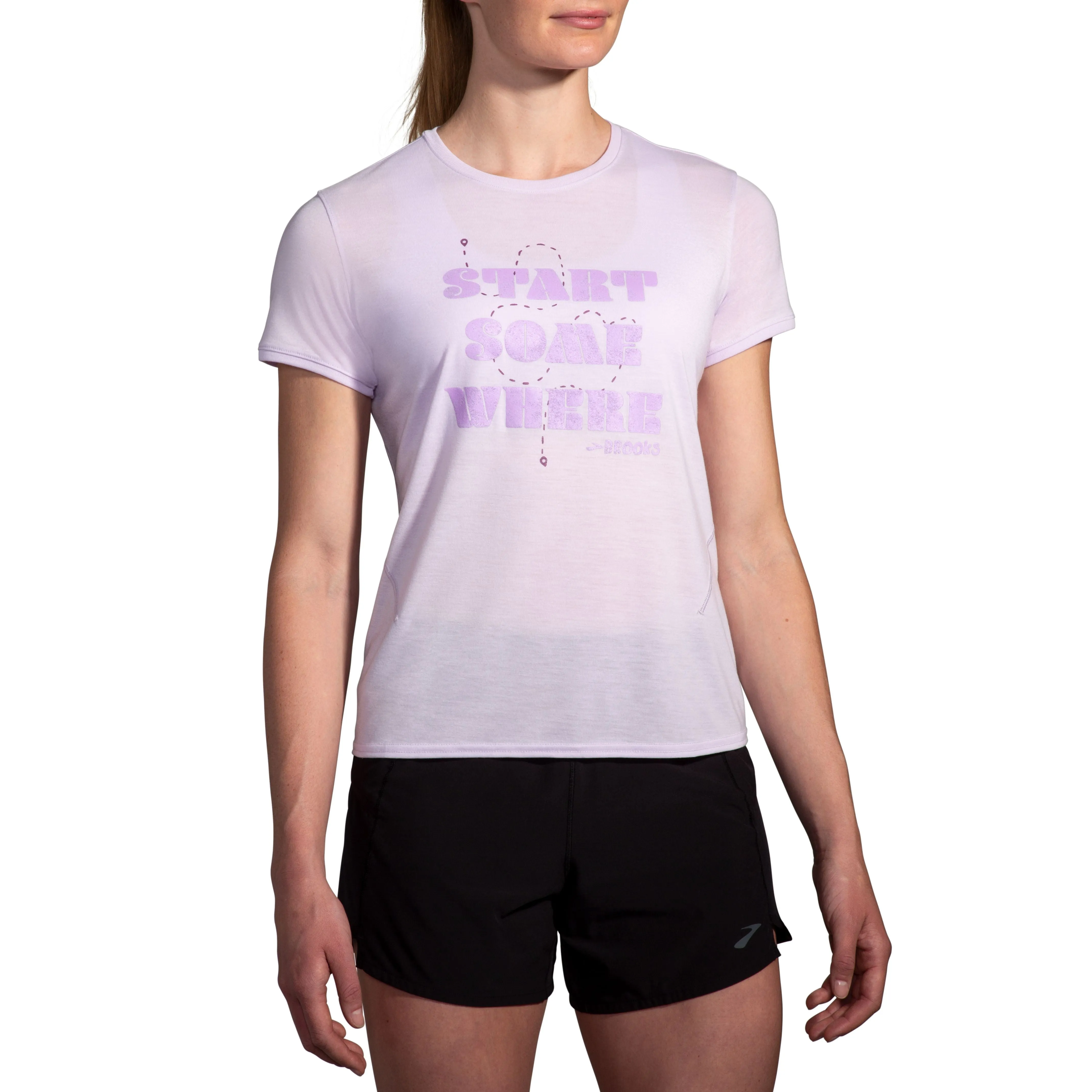 Brooks Women's Distance Short Sleeve 3.0