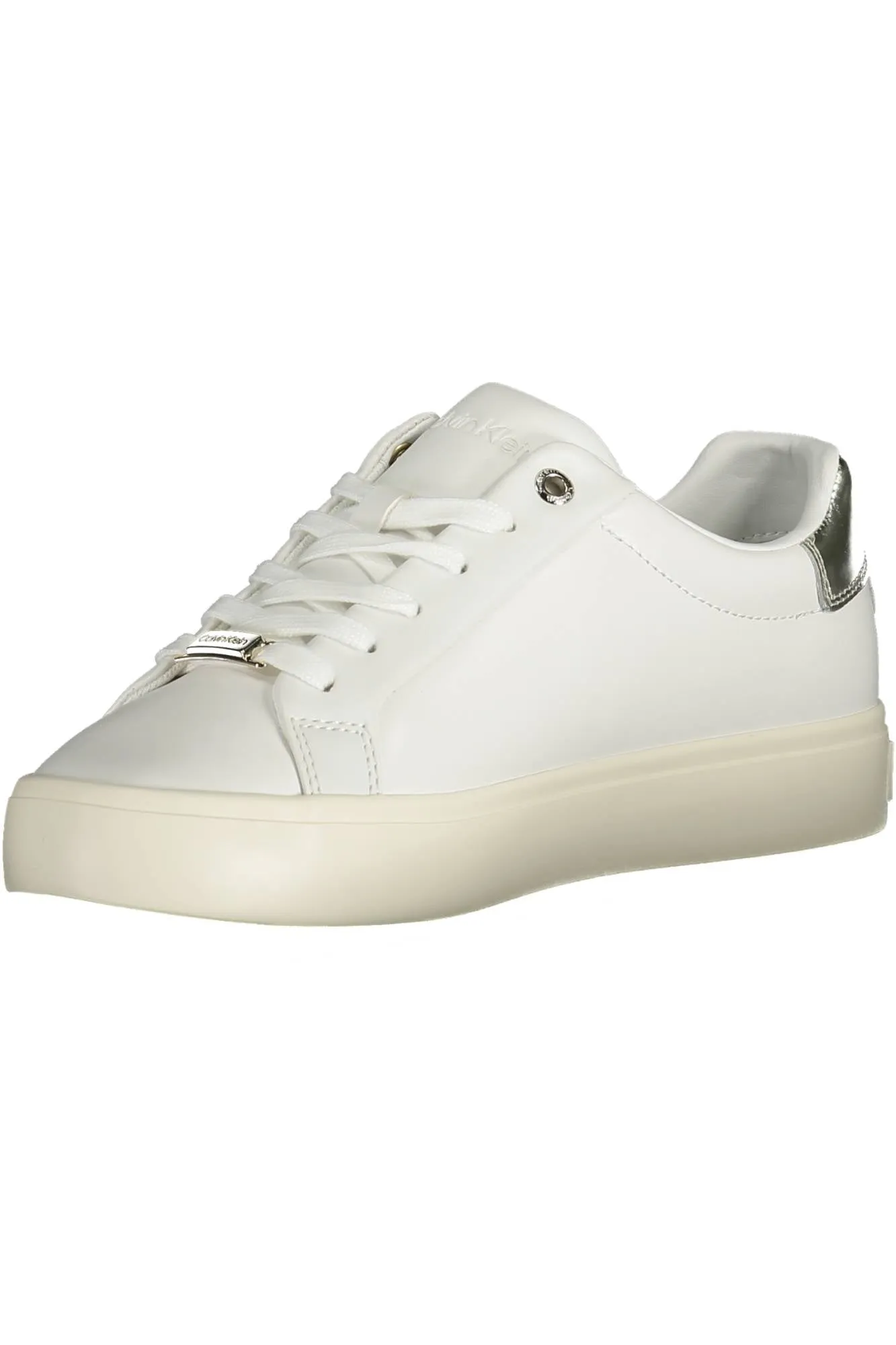 CALVIN KLEIN WHITE WOMEN'S SPORTS SHOES