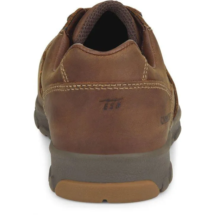 Carolina Men's S-117 Aluminum Toe Work Shoe - Brown - CA5573