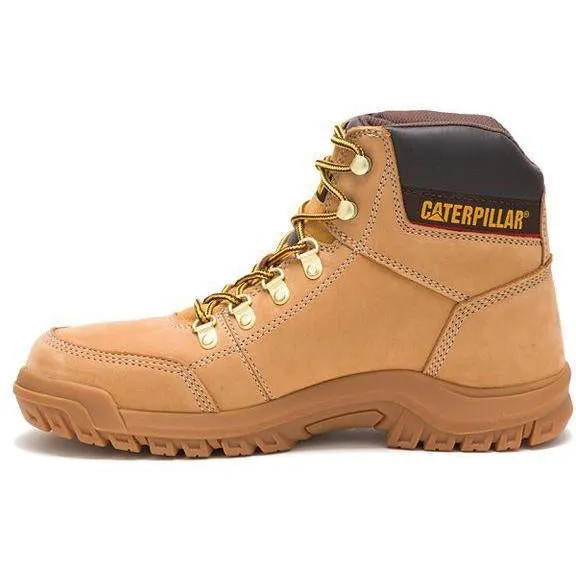 CAT Men's Outline 6" Work Boot  - Wheat - P74086