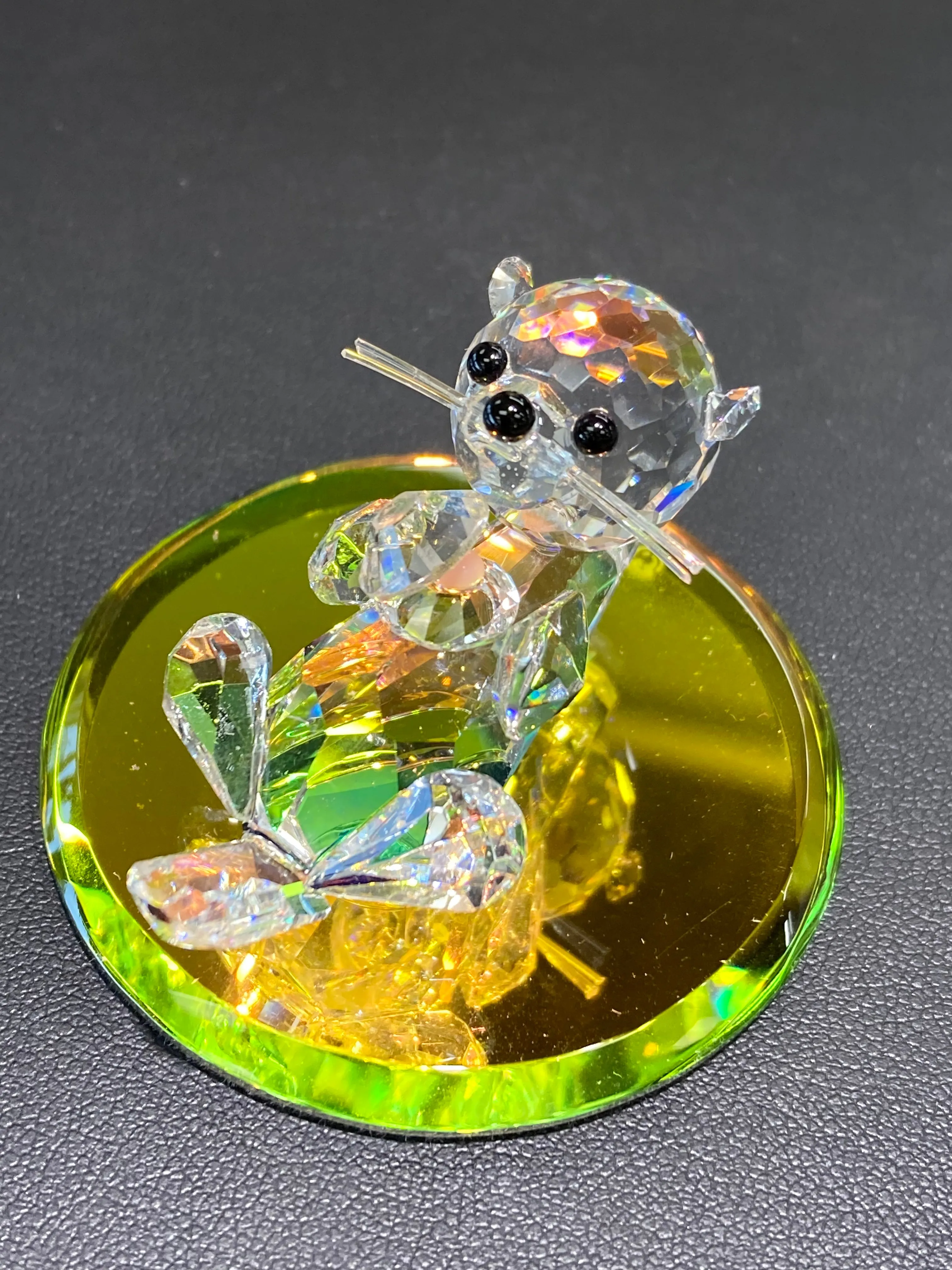 Chillin Otter Crystal Figurine