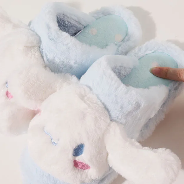 Cinnamoroll fluffy house slippers - MINISO x SANRIO