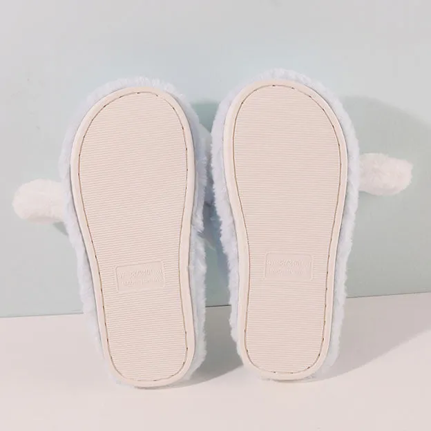 Cinnamoroll fluffy house slippers - MINISO x SANRIO