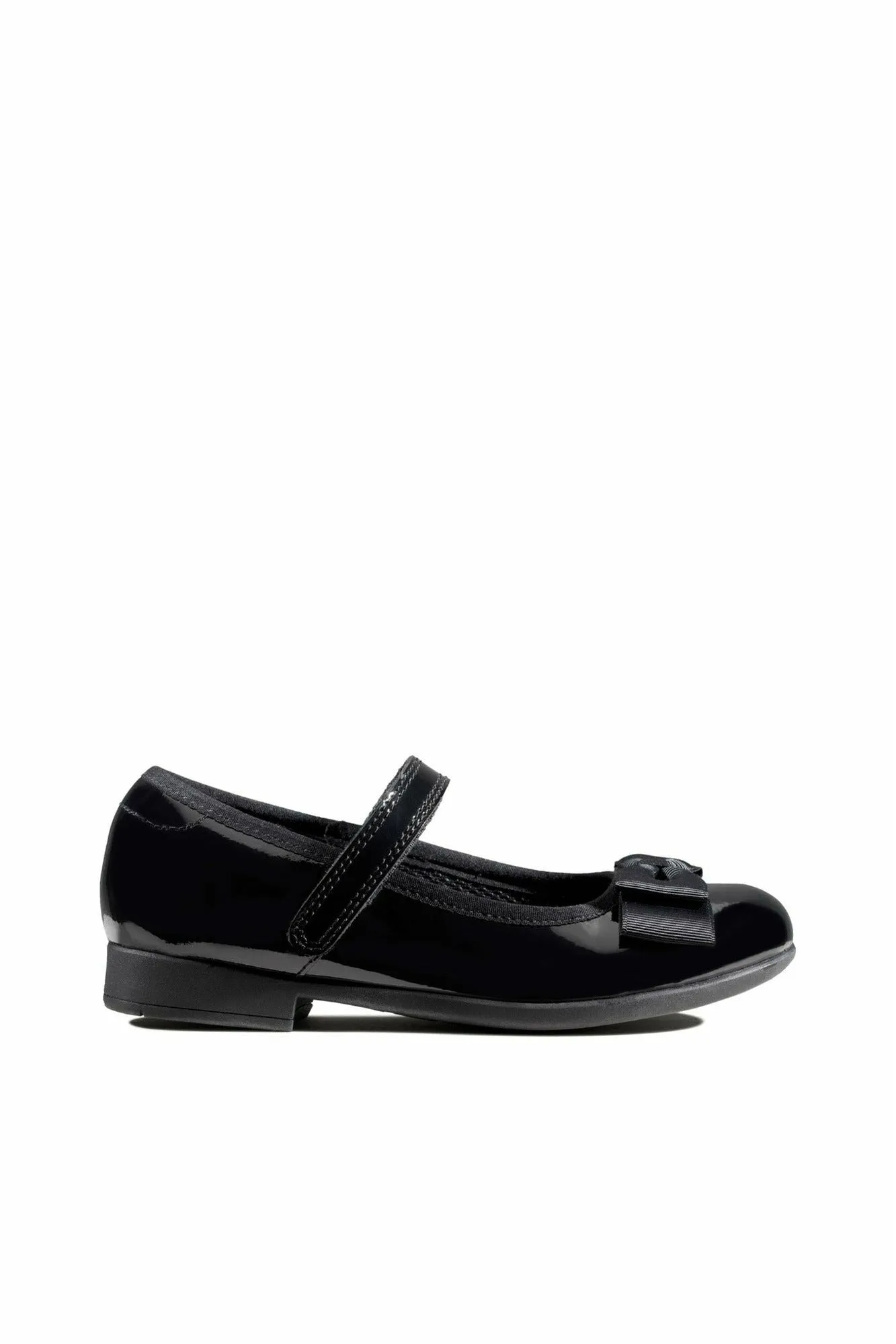 Clarks Scala Tap K Black Patent