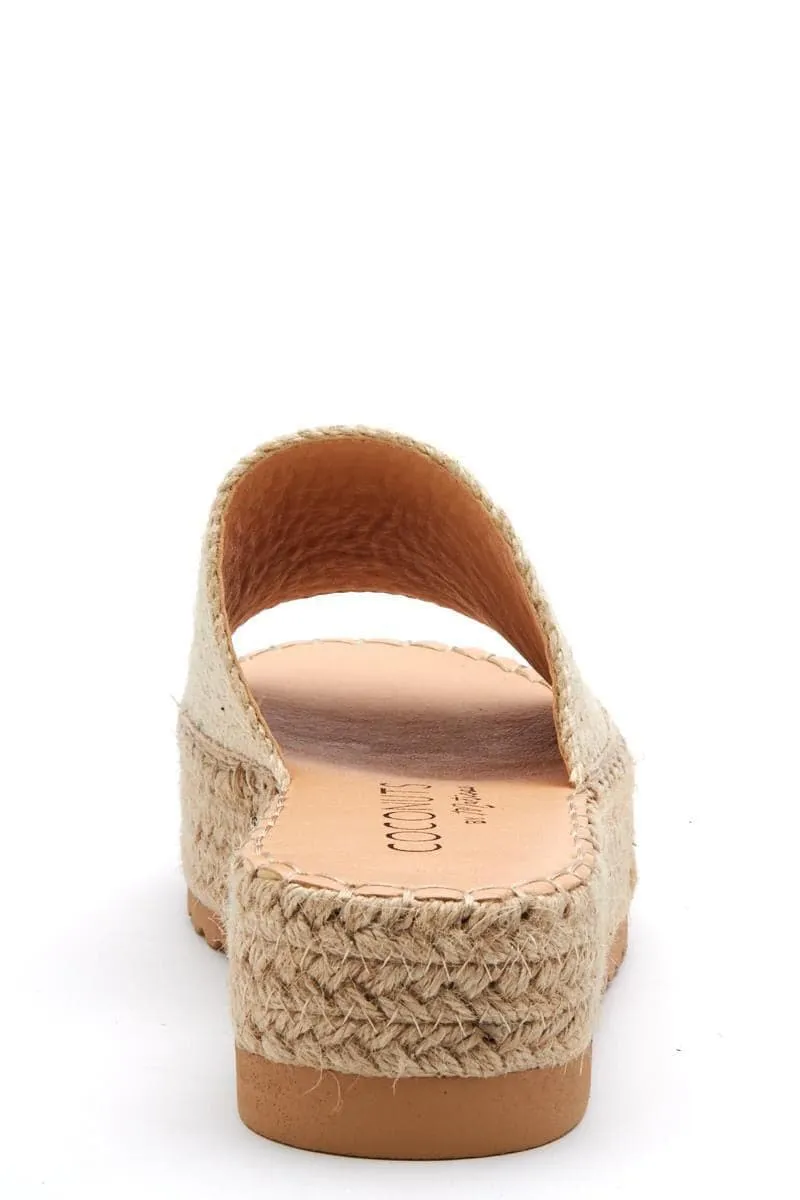 Coconuts by Matisse Del Mar Natural Platform Slide