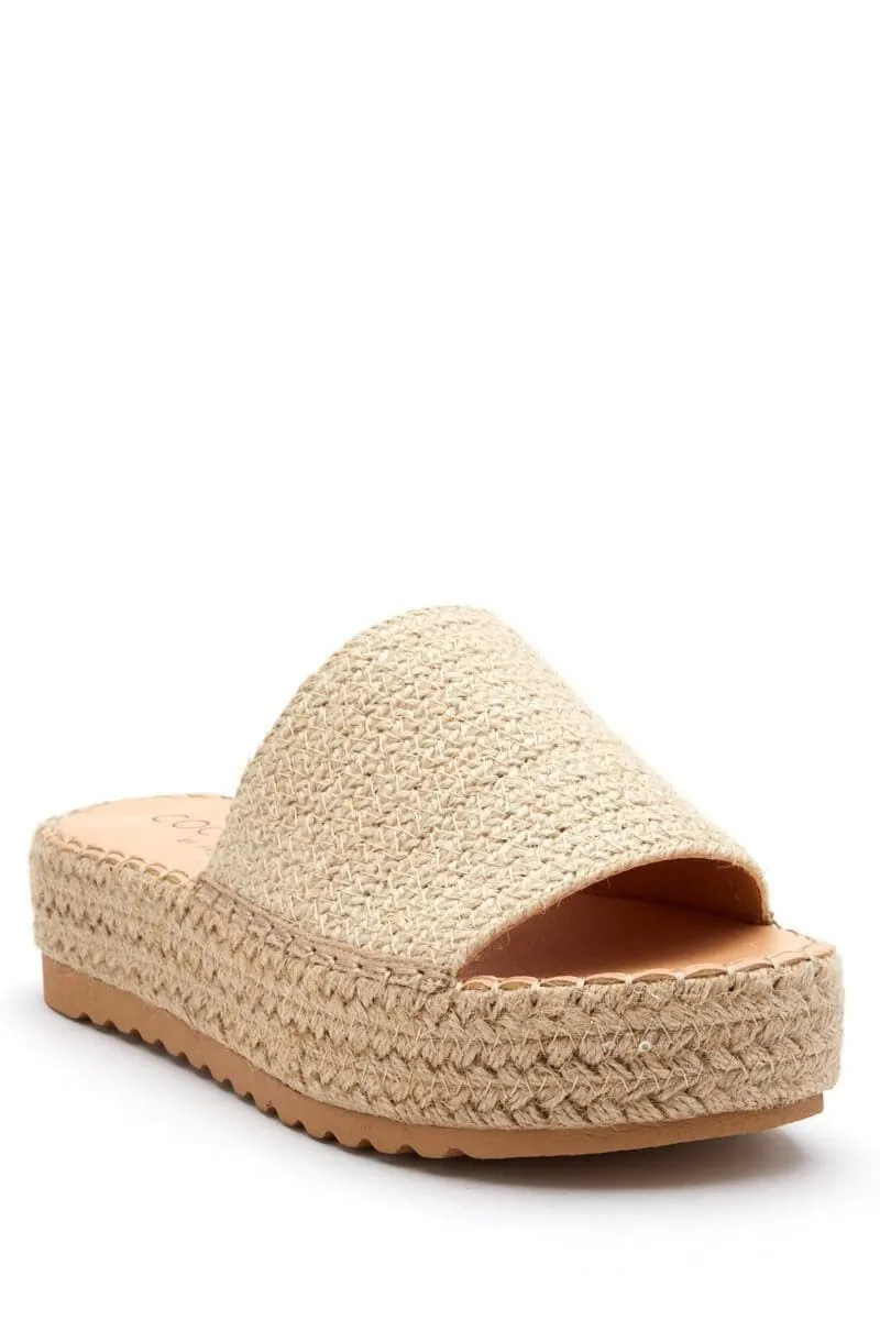 Coconuts by Matisse Del Mar Natural Platform Slide