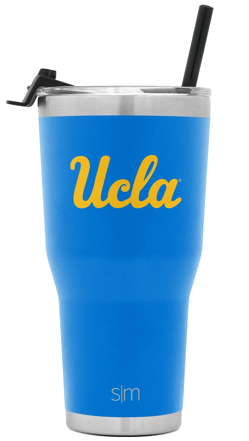 Collegiate Cruiser Tumbler with Flip Lid and Straw