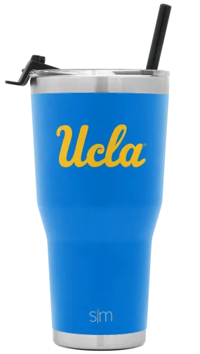 Collegiate Cruiser Tumbler with Flip Lid and Straw